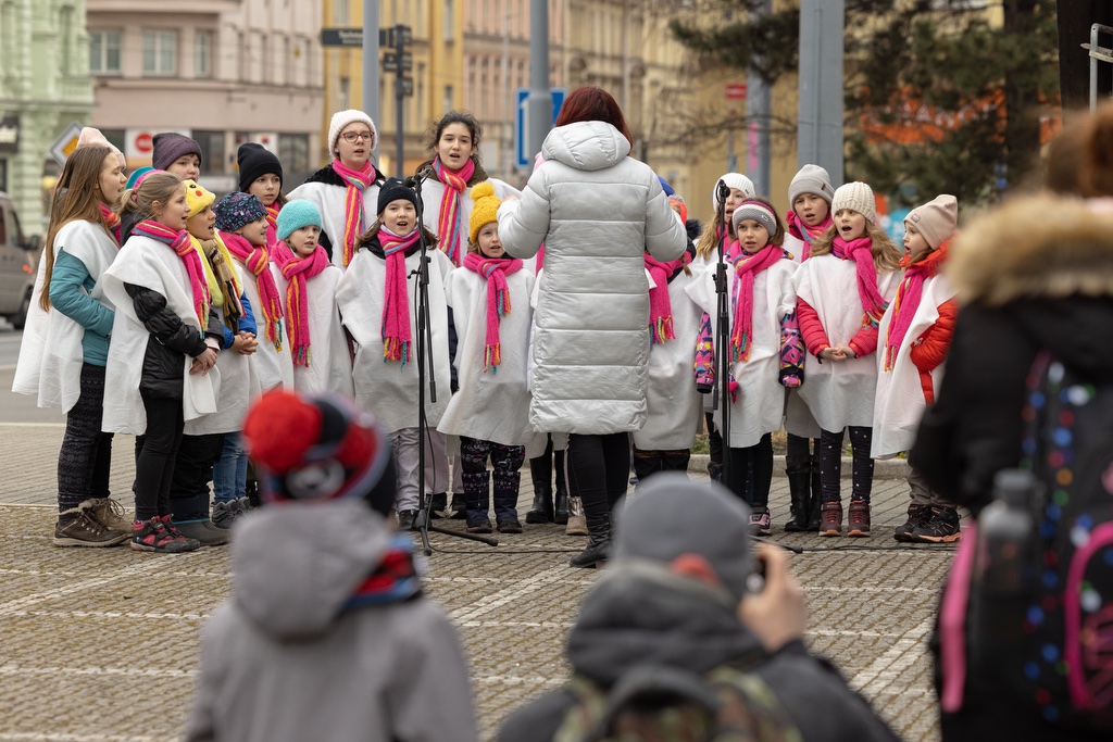 Plzeňané si připomněli 173. výročí narození T. G. Masaryka (foto: R. Muchka, 7.3.2023)