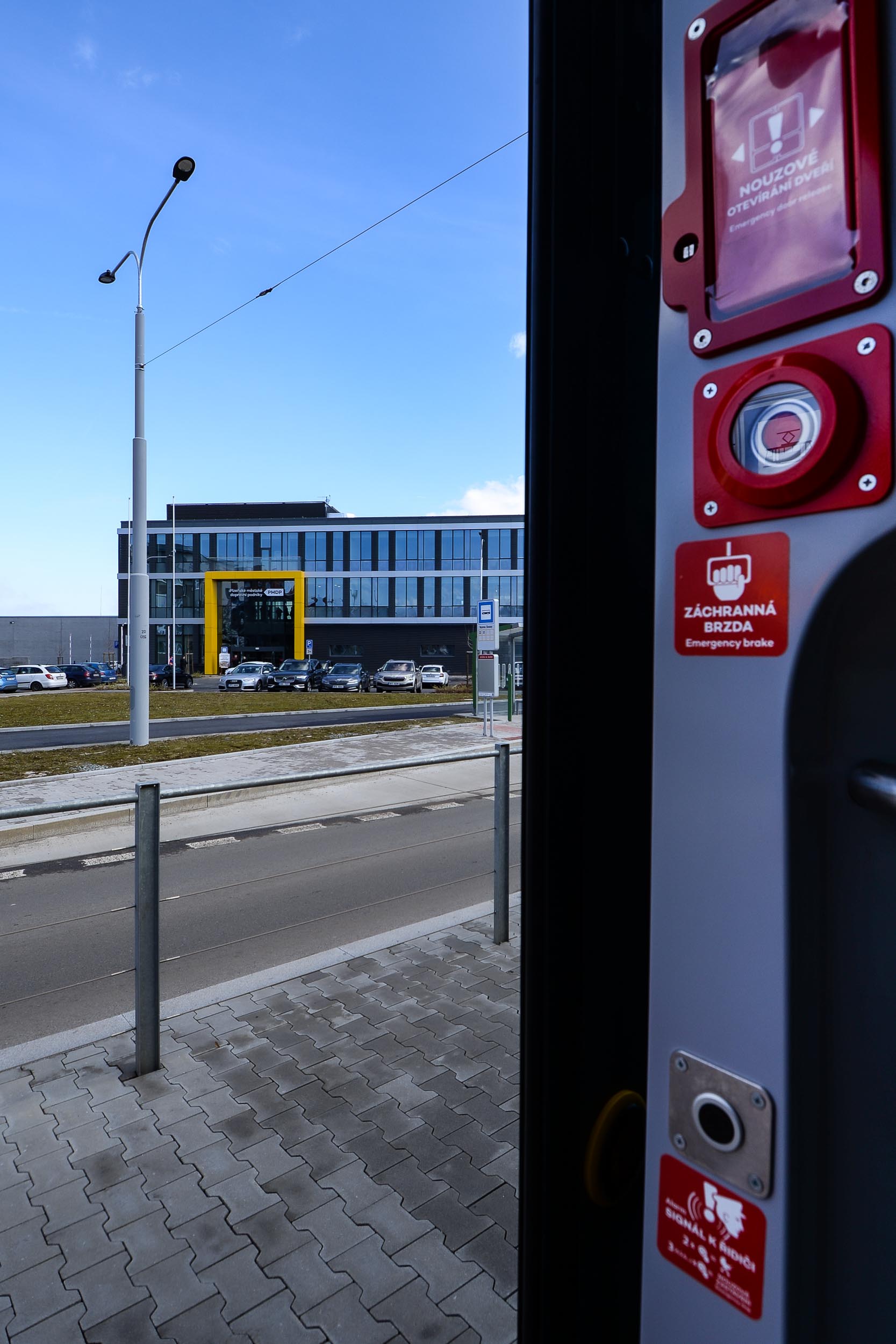 Zahájení provozu nové vozovny Slovany (foto: M. Pecuch, 16.3.2023)