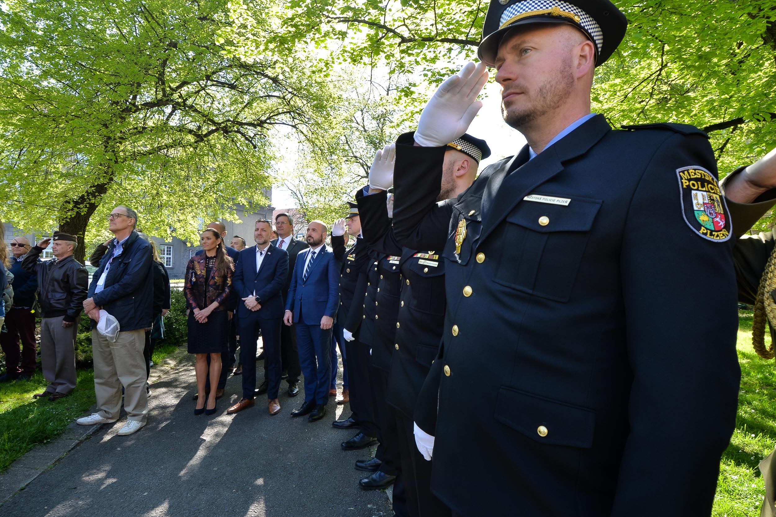 Slavnosti svobody 2023 - Pietní akty (foto: M. Pecuch, 5.5.2023)