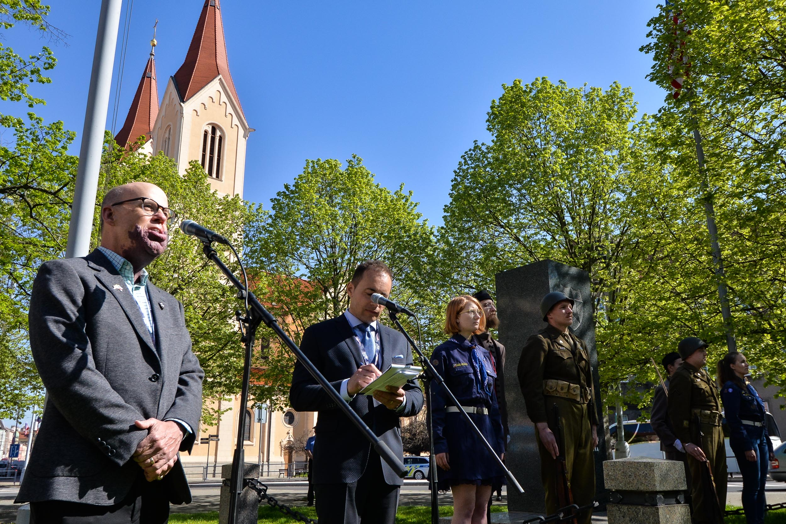 Slavnosti svobody 2023 - Pietní akty (foto: M. Pecuch, 5.5.2023)