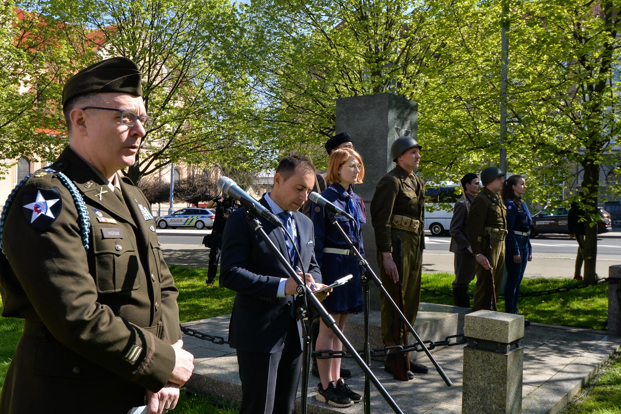 Slavnosti svobody 2023 - Pietní akty (foto: M. Pecuch, 5.5.2023)