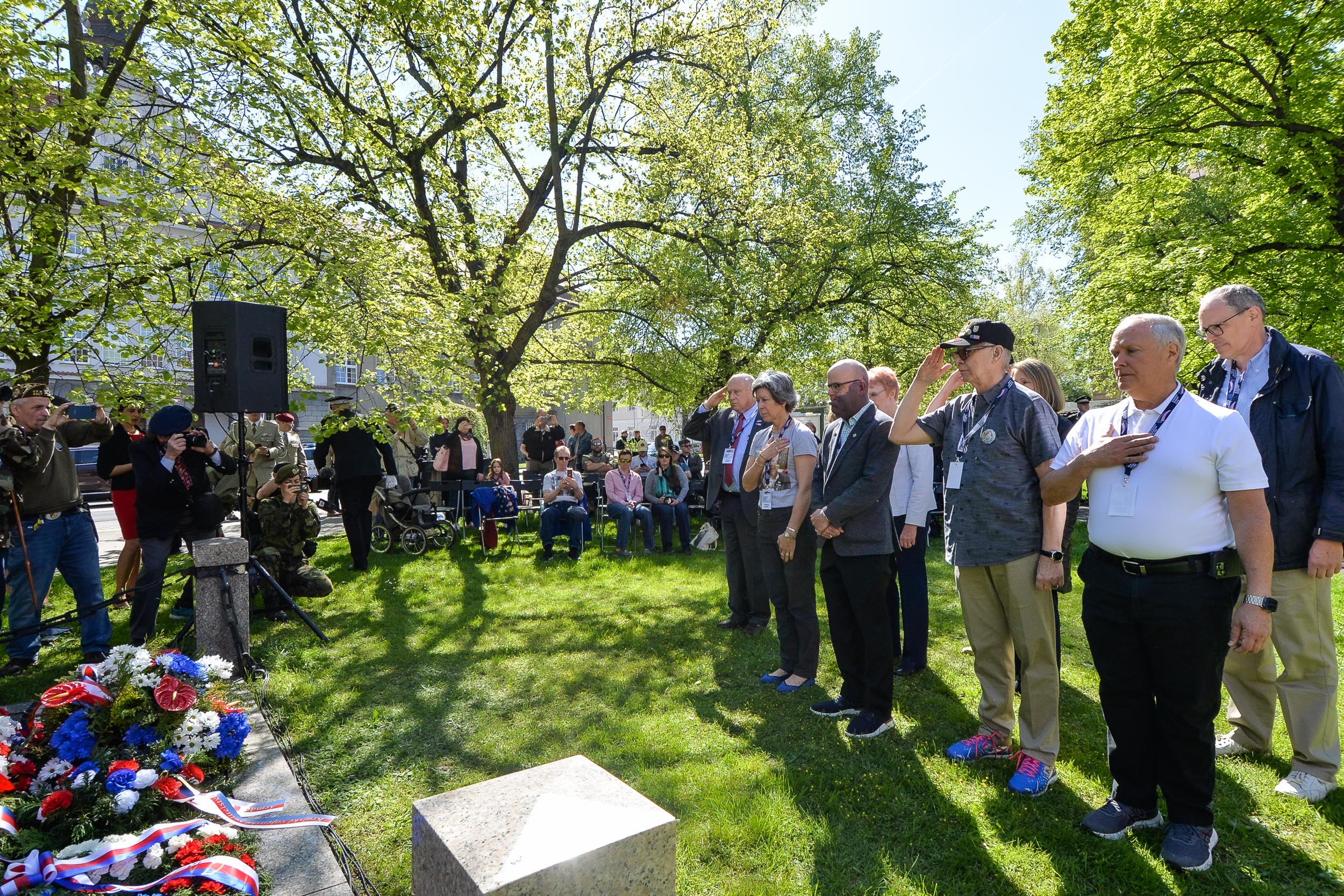 Slavnosti svobody 2023 - Pietní akty (foto: M. Pecuch, 5.5.2023)