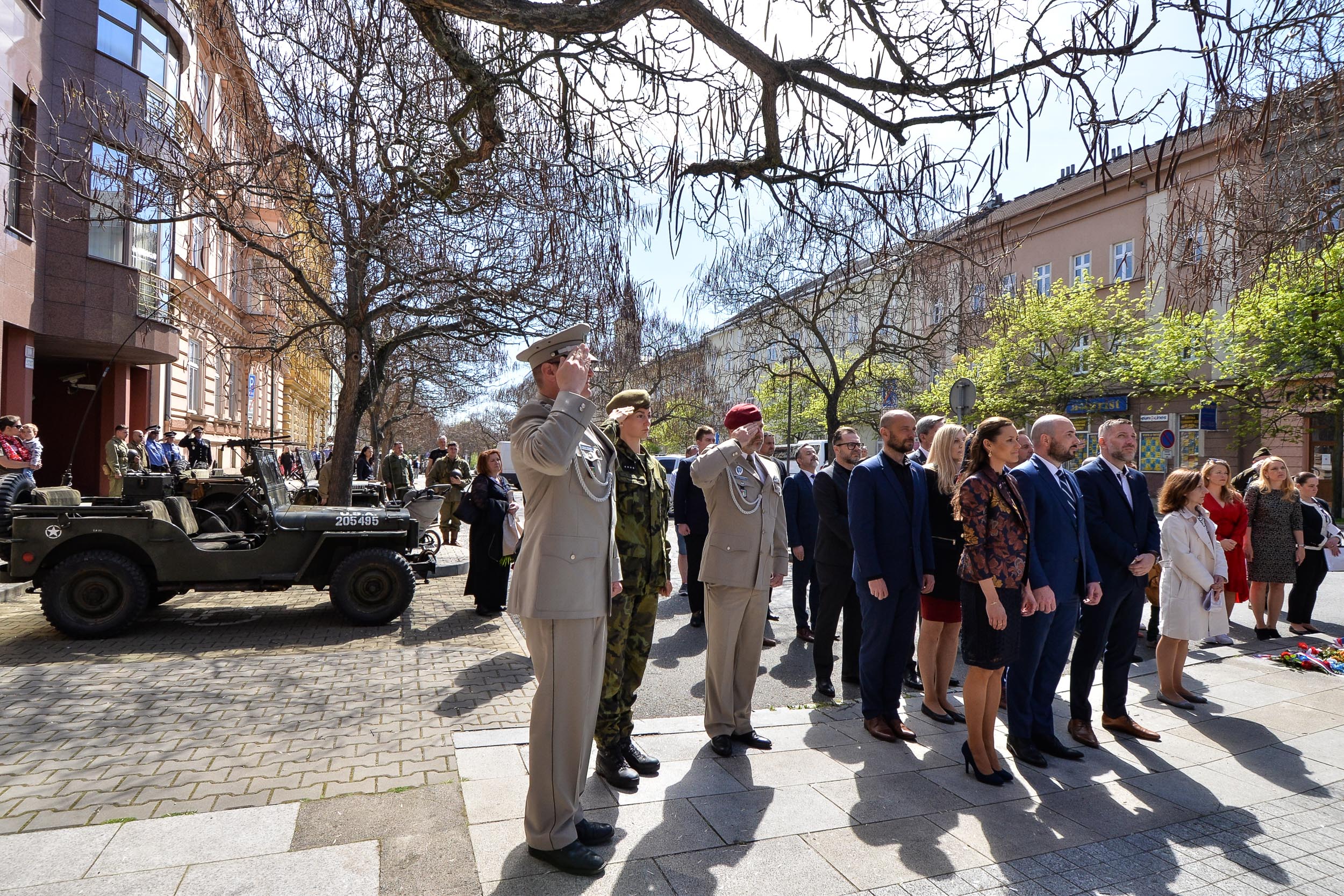 Slavnosti svobody 2023 - Pietní akty (foto: M. Pecuch, 5.5.2023)