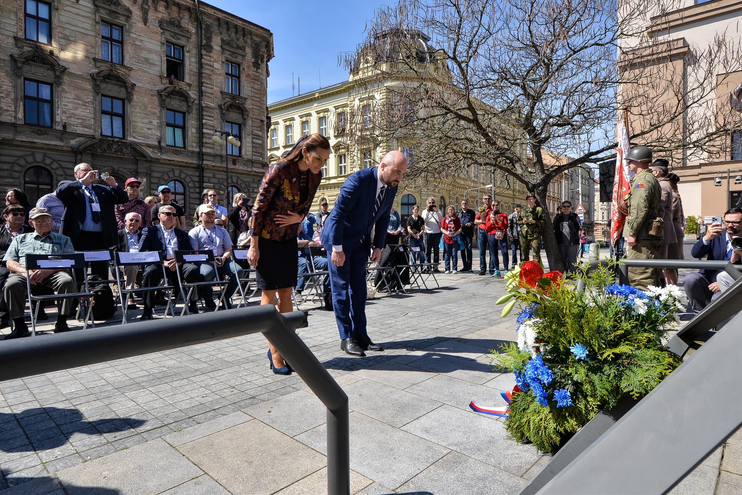 Slavnosti svobody 2023 - Pietní akty (foto: M. Pecuch, 5.5.2023)