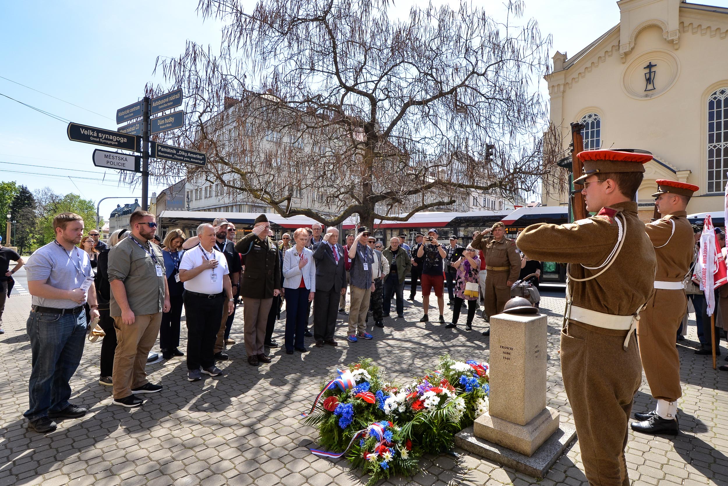 Slavnosti svobody 2023 - Pietní akty (foto: M. Pecuch, 5.5.2023)
