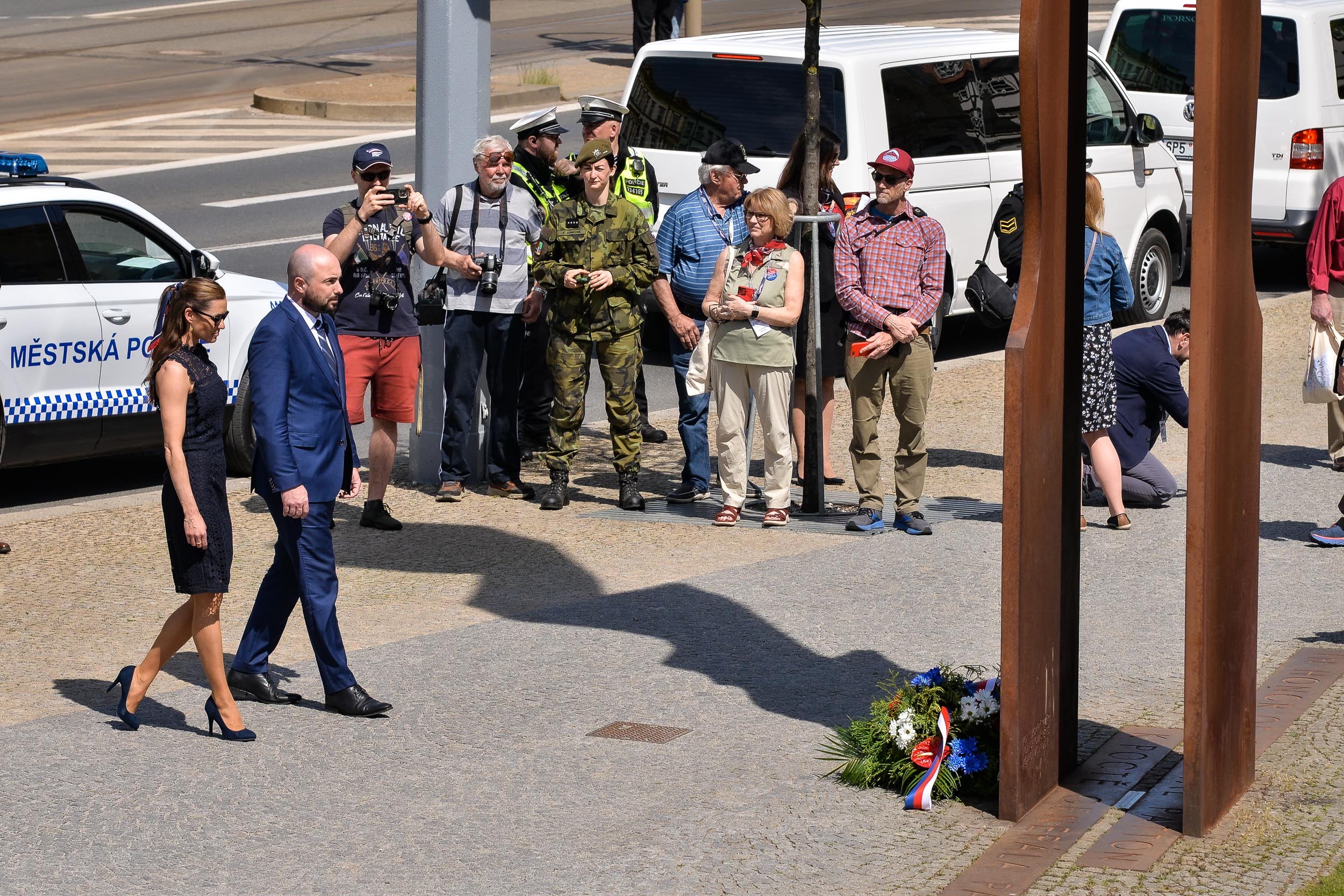 Slavnosti svobody 2023 - Pietní akty (foto: M. Pecuch, 5.5.2023)