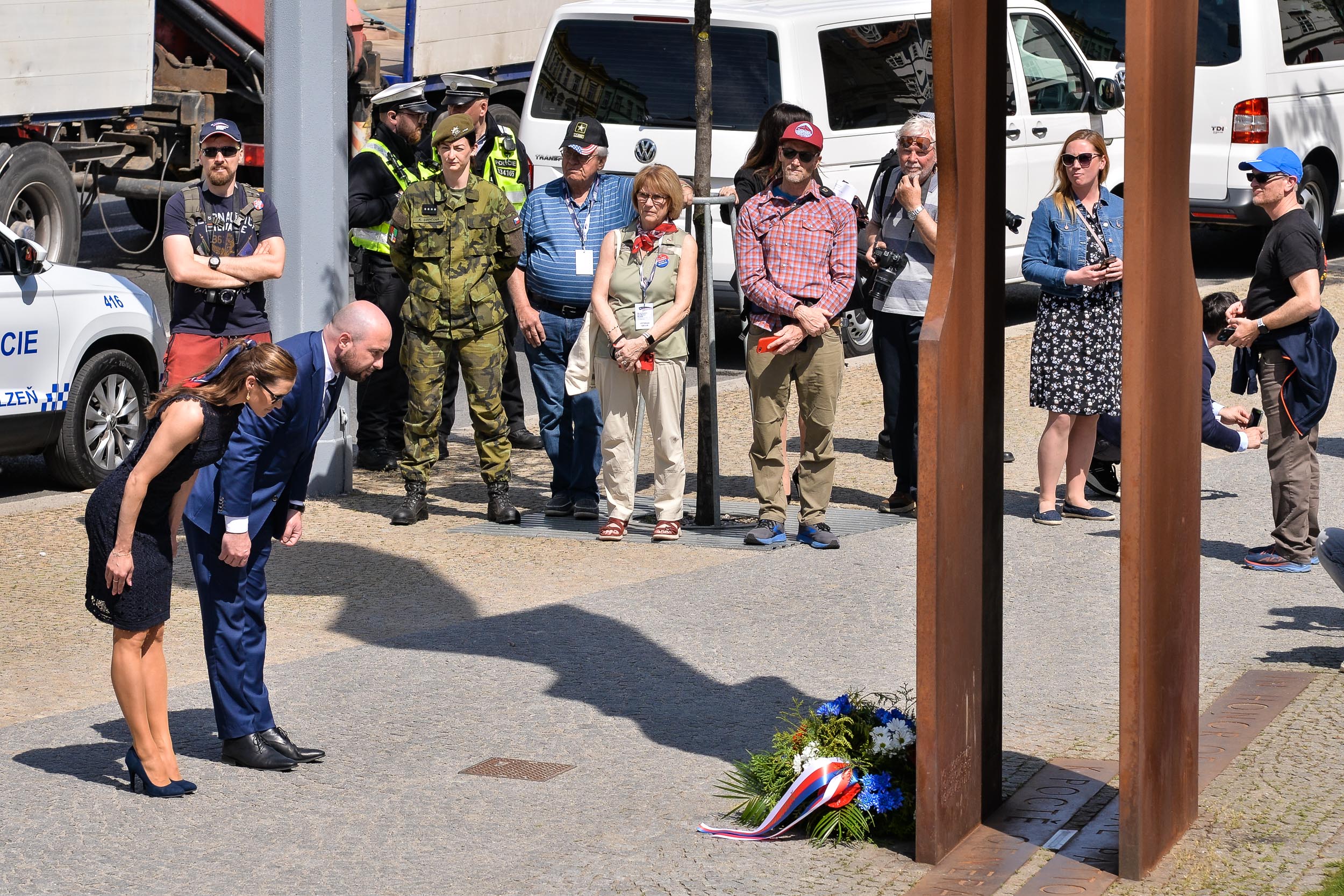 Slavnosti svobody 2023 - Pietní akty (foto: M. Pecuch, 5.5.2023)