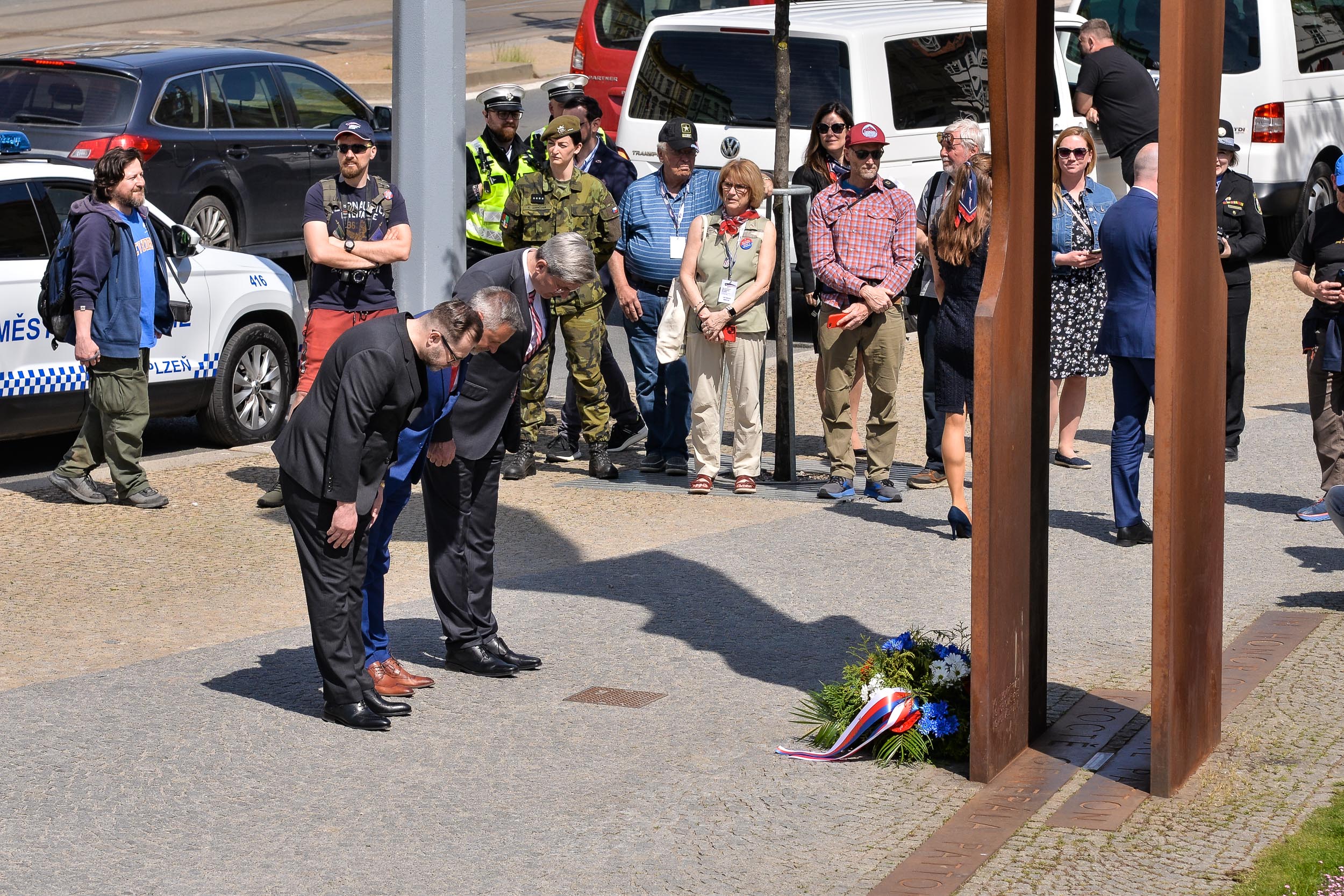 Slavnosti svobody 2023 - Pietní akty (foto: M. Pecuch, 5.5.2023)