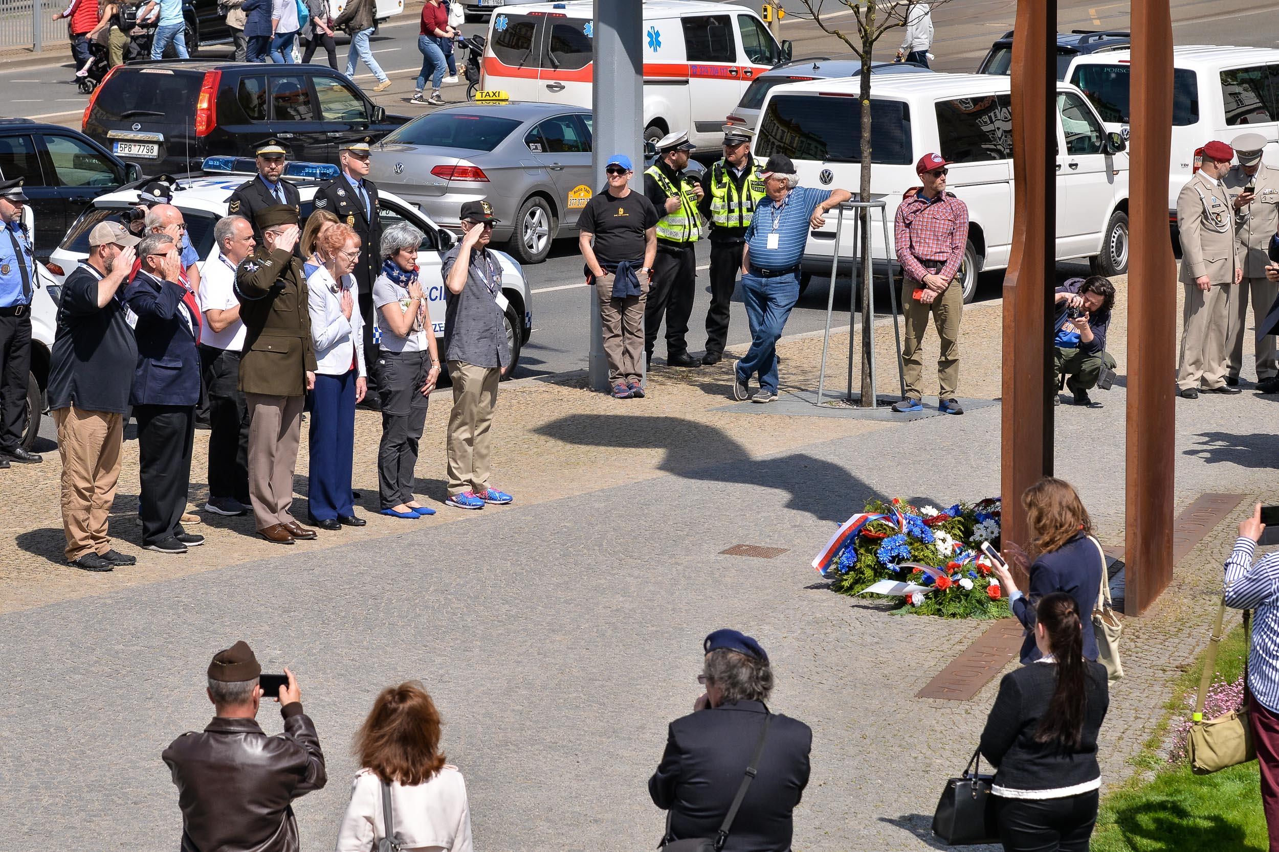 Slavnosti svobody 2023 - Pietní akty (foto: M. Pecuch, 5.5.2023)