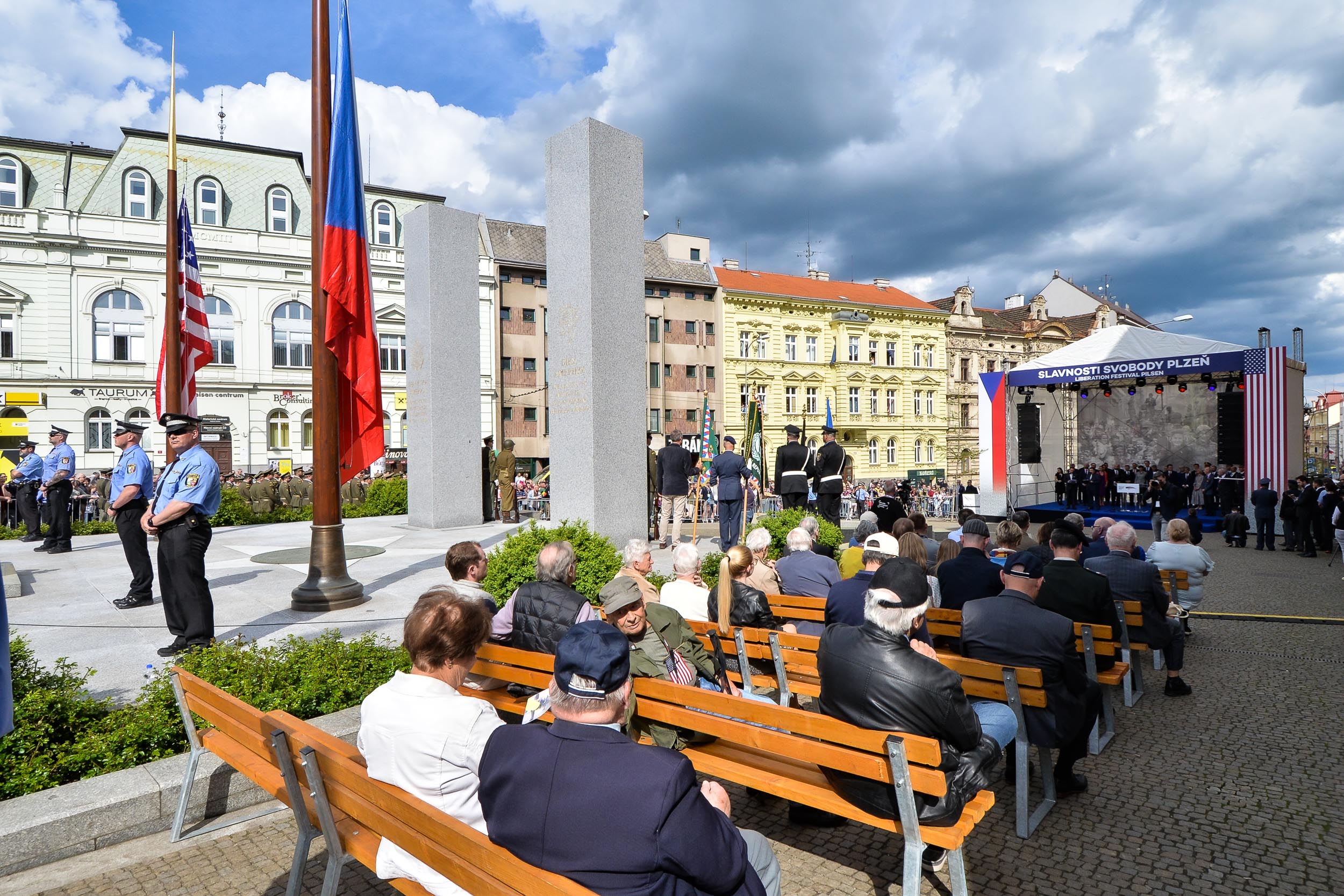 Slavnosti svobody 2023 - Díky, Ameriko! (foto: M. Pecuch, 6.5.2023)