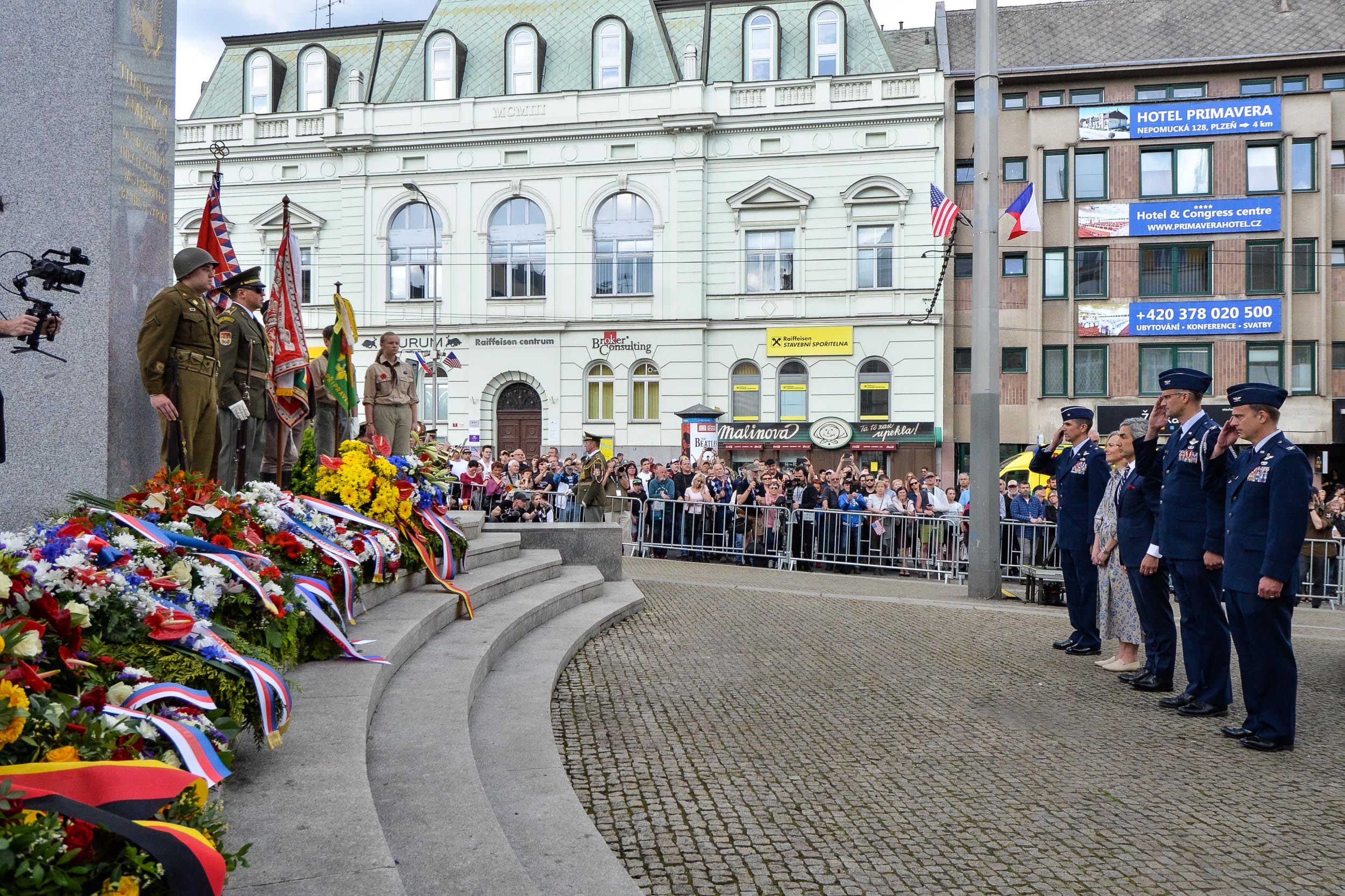Slavnosti svobody 2023 - Díky, Ameriko! (foto: M. Pecuch, 6.5.2023)