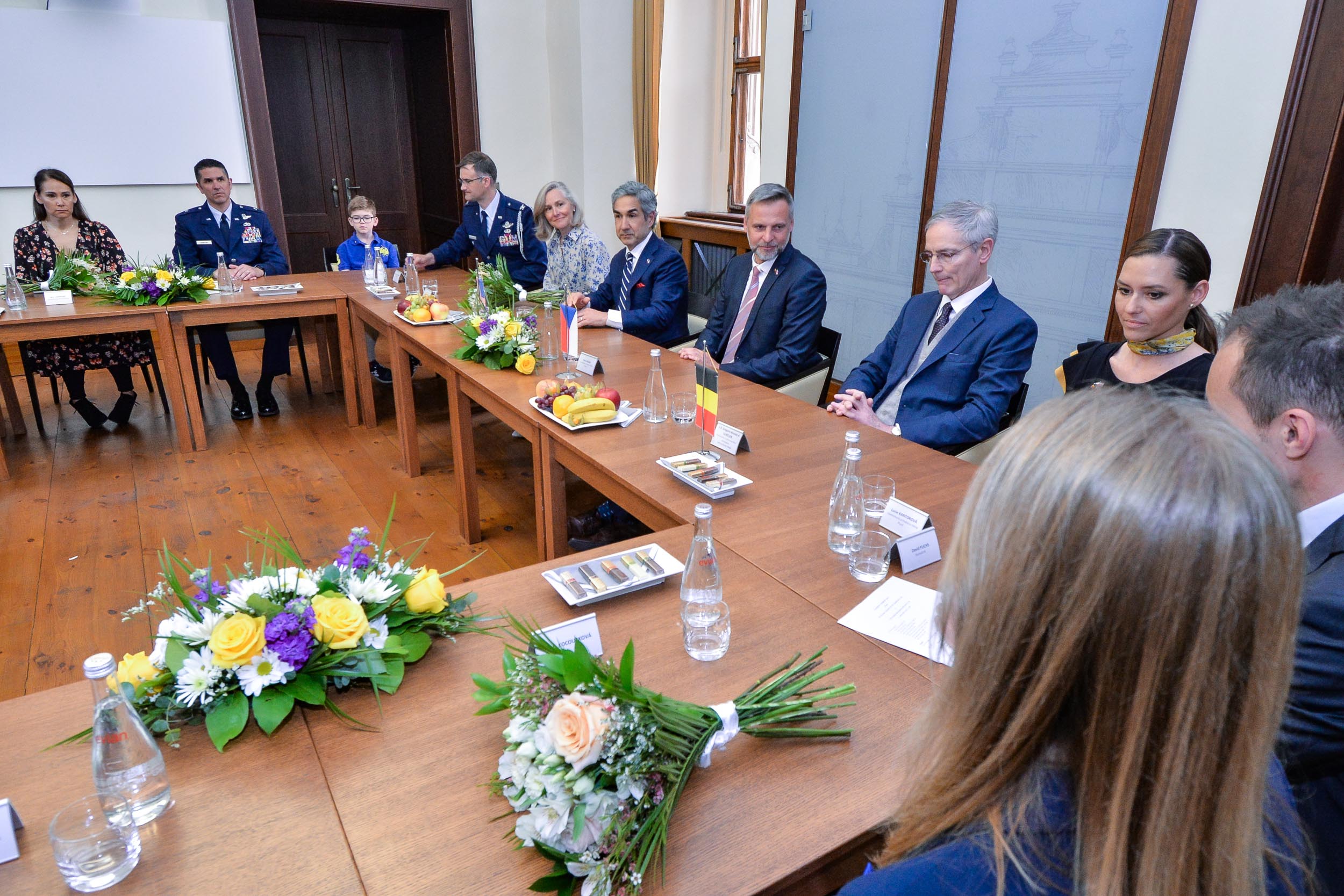 Slavnosti svobody 2023 - Setkání a pietní akt na plzeňské radnice (foto: M. Pecuch, 6.5.2023)