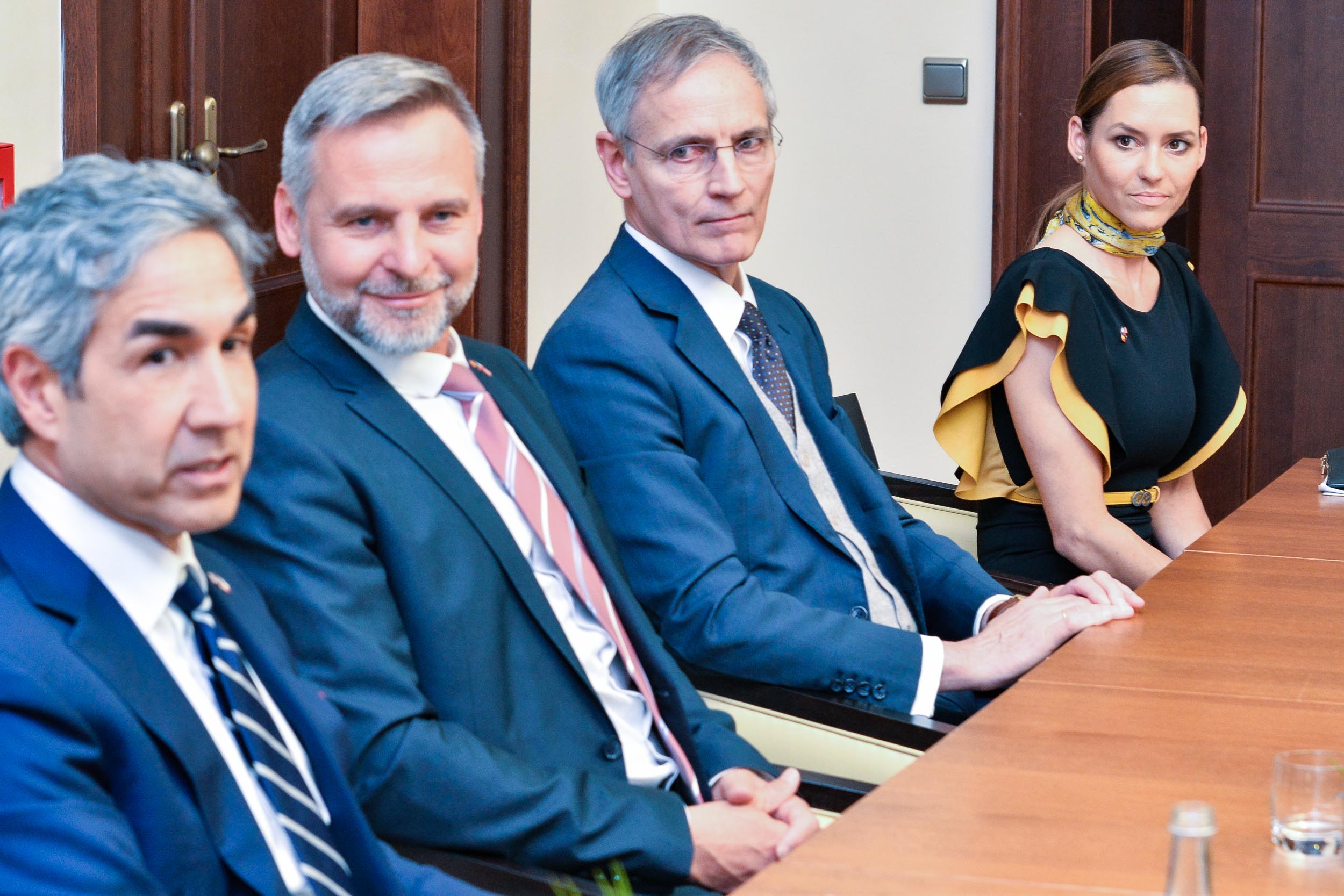 Slavnosti svobody 2023 - Setkání a pietní akt na plzeňské radnice (foto: M. Pecuch, 6.5.2023)