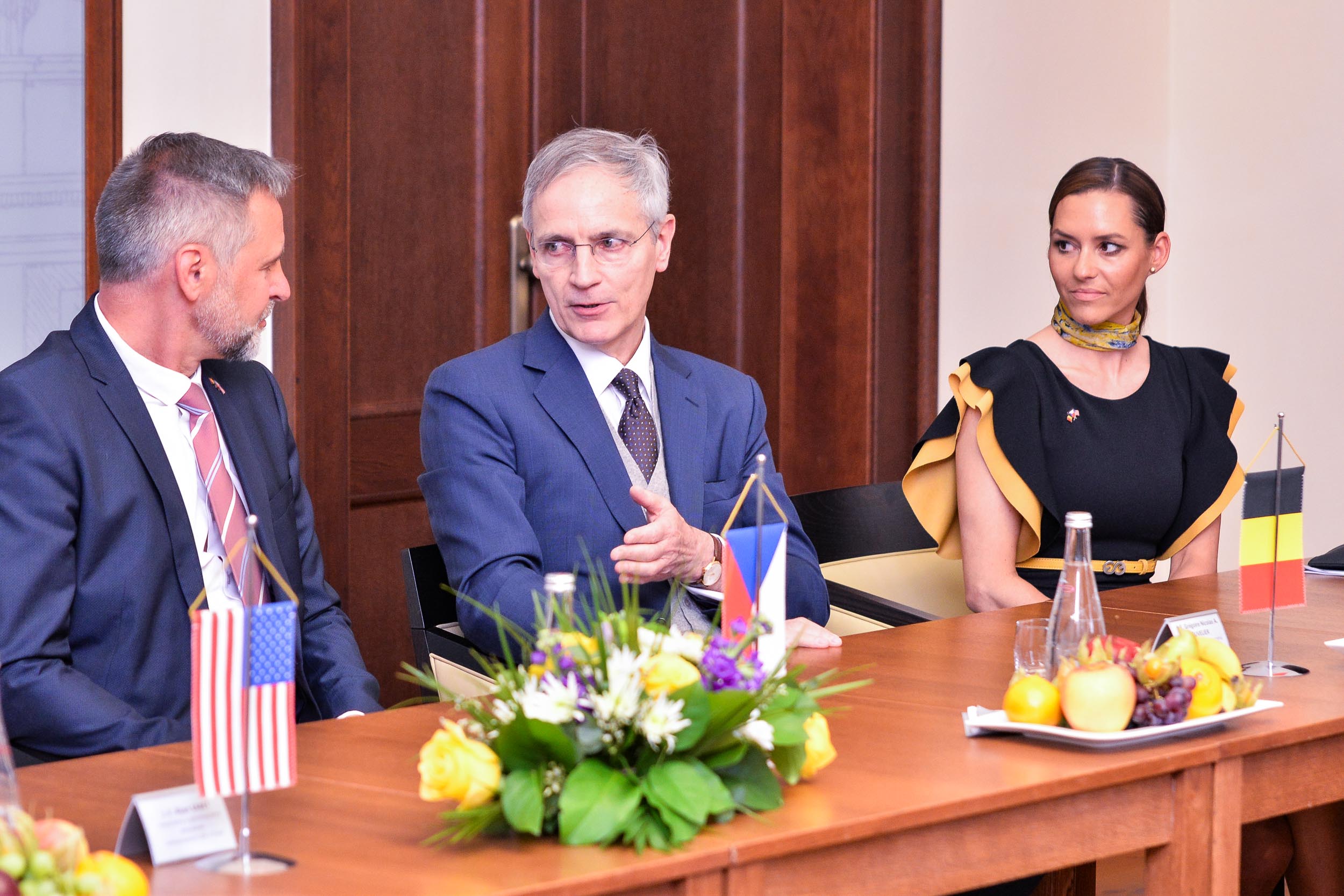 Slavnosti svobody 2023 - Setkání a pietní akt na plzeňské radnice (foto: M. Pecuch, 6.5.2023)