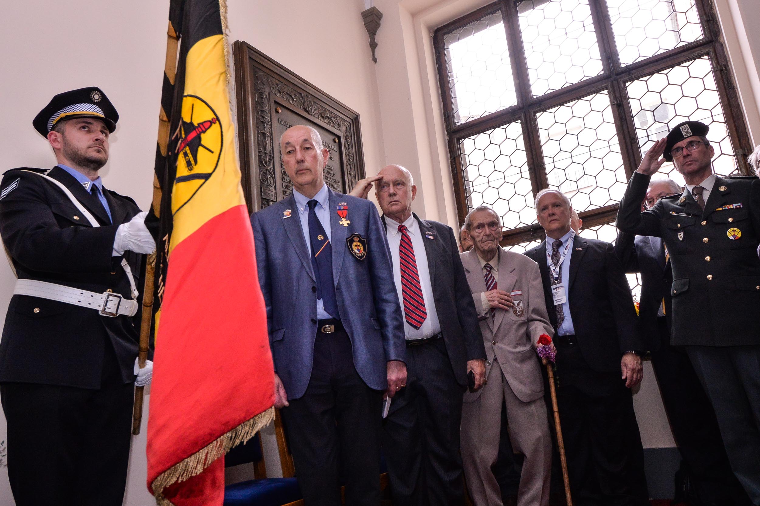 Slavnosti svobody 2023 - Setkání a pietní akt na plzeňské radnice (foto: M. Pecuch, 6.5.2023)