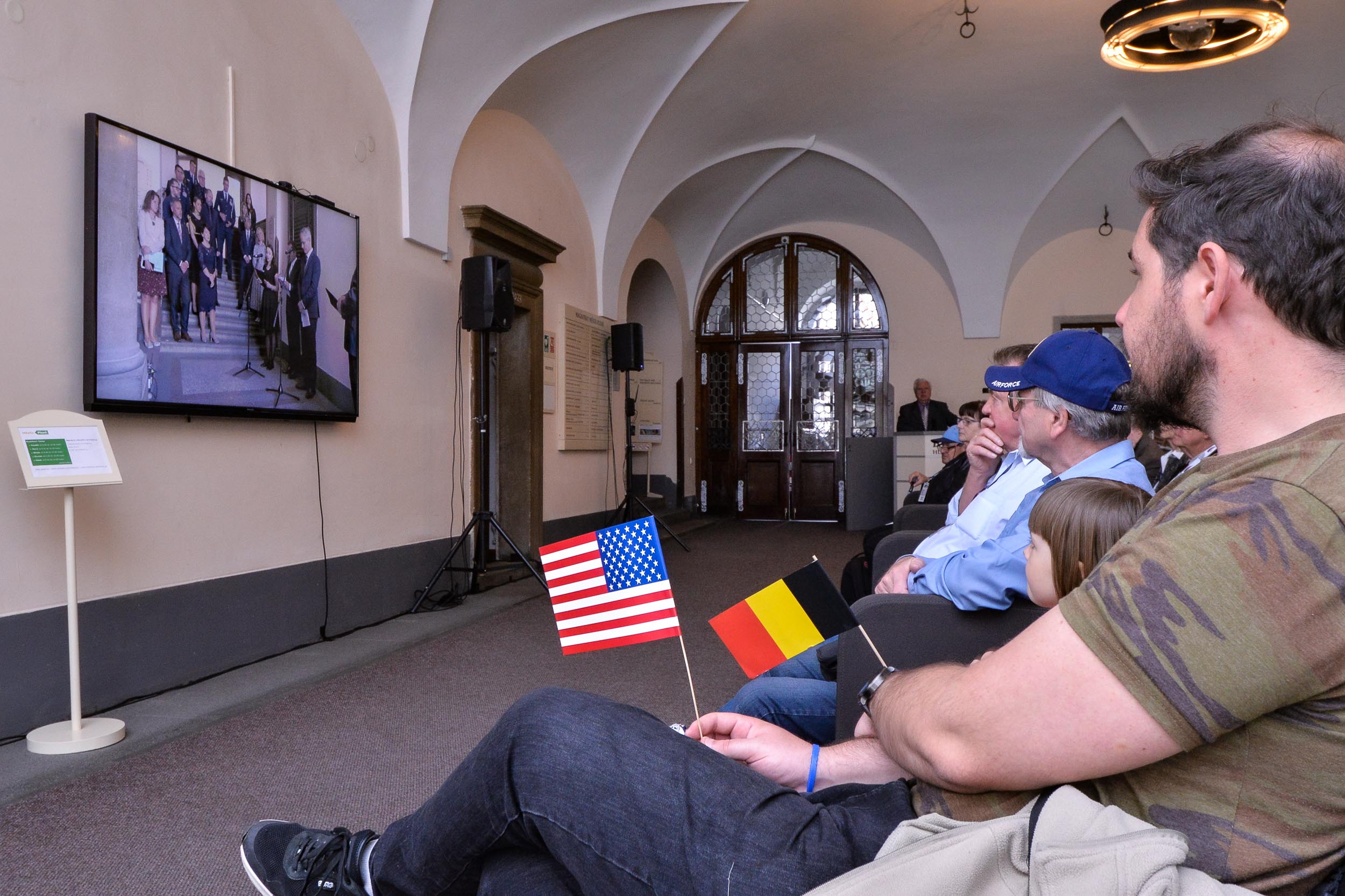 Slavnosti svobody 2023 - Setkání a pietní akt na plzeňské radnice (foto: M. Pecuch, 6.5.2023)