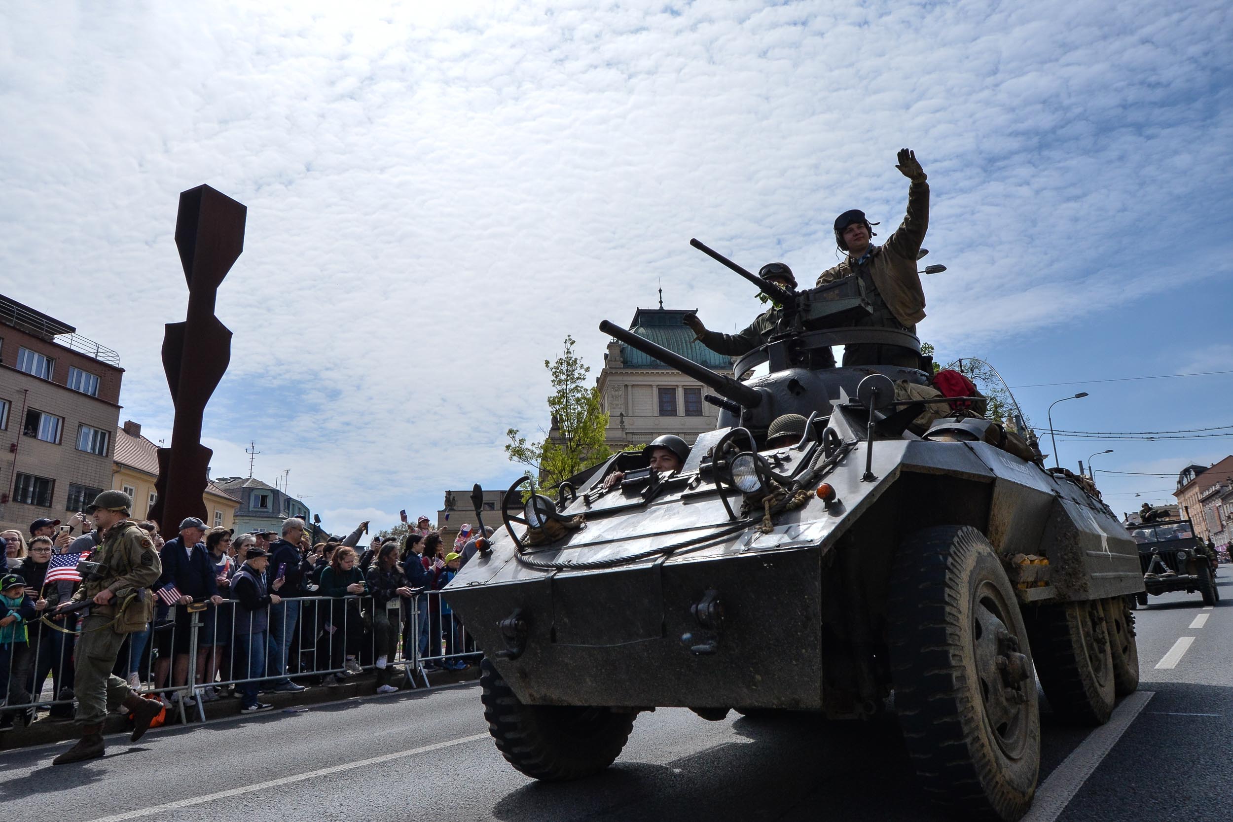 Slavnosti svobody 2023 - Convoy of Liberty (foto: M. Pecuch, 7.5.2023)