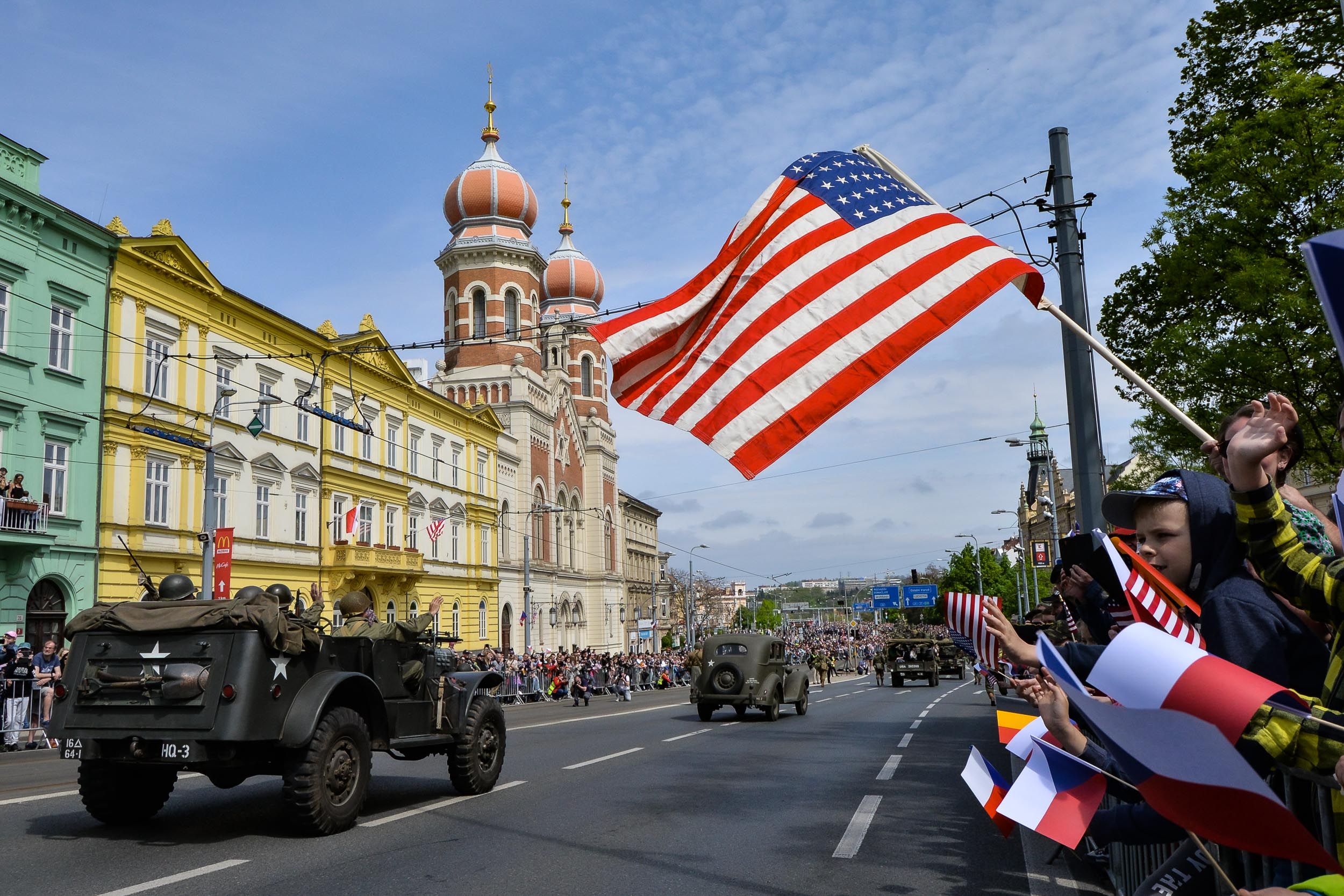 Slavnosti svobody 2023 - Convoy of Liberty (foto: M. Pecuch, 7.5.2023)