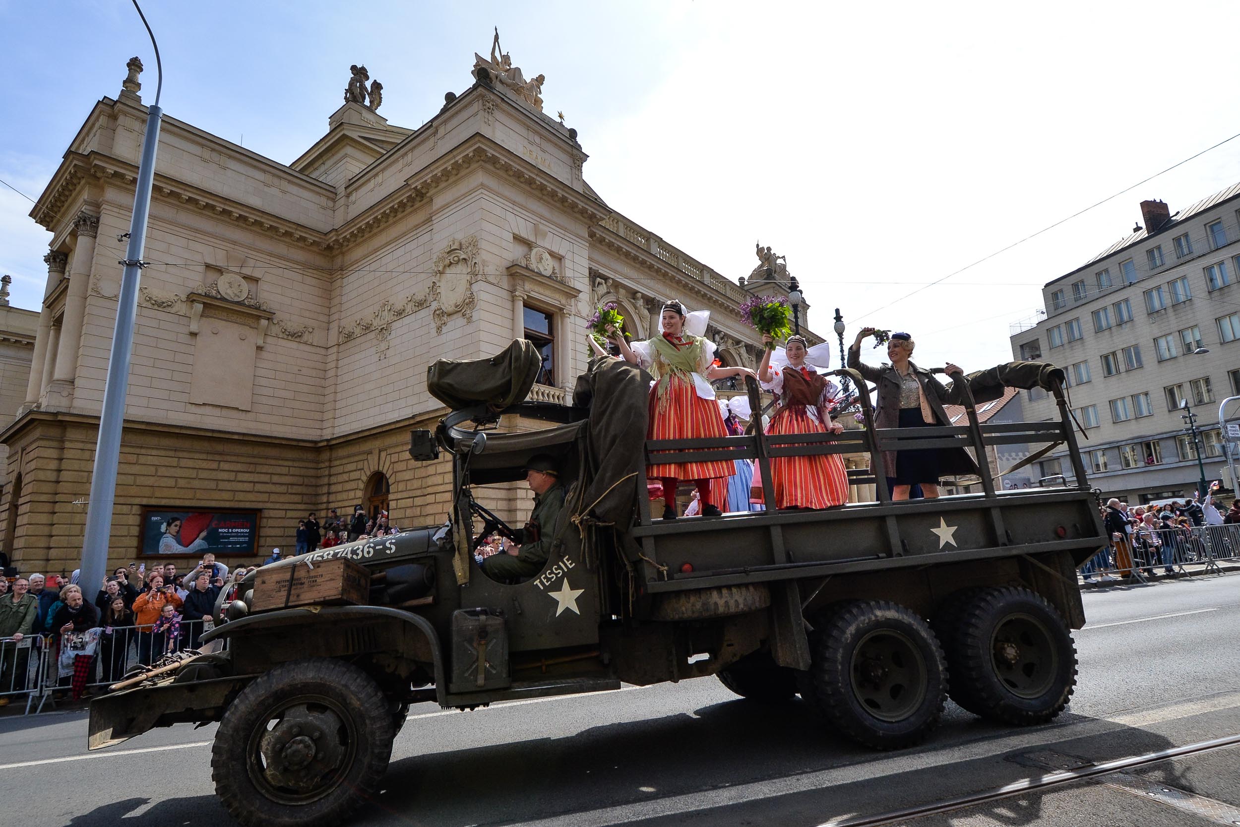 Slavnosti svobody 2023 - Convoy of Liberty (foto: M. Pecuch, 7.5.2023)