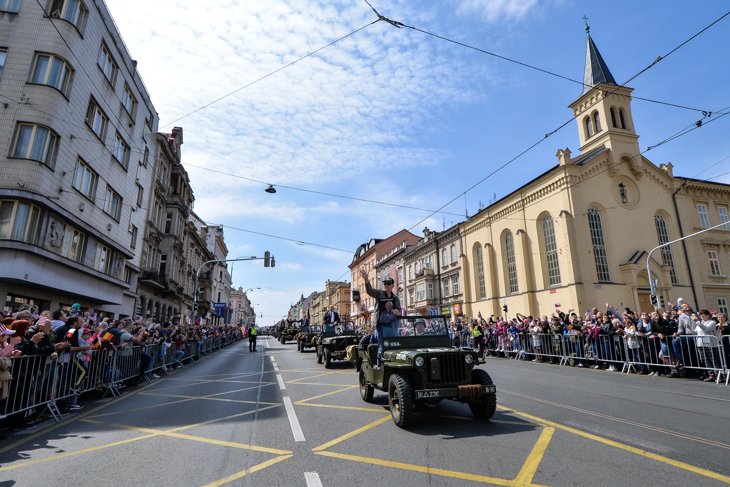 Slavnosti svobody 2023 - Convoy of Liberty (foto: M. Pecuch, 7.5.2023)