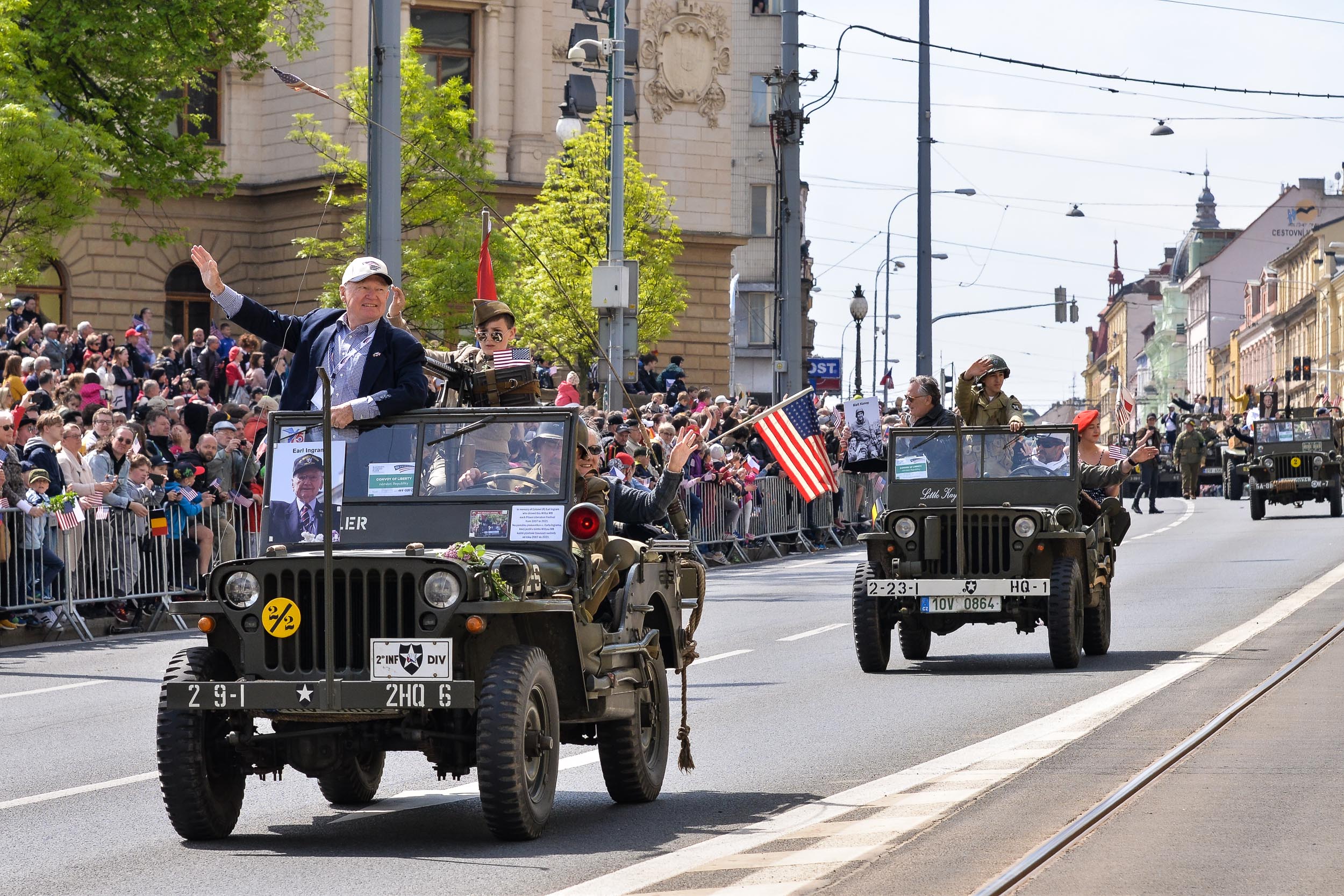 Slavnosti svobody 2023 - Convoy of Liberty (foto: M. Pecuch, 7.5.2023)