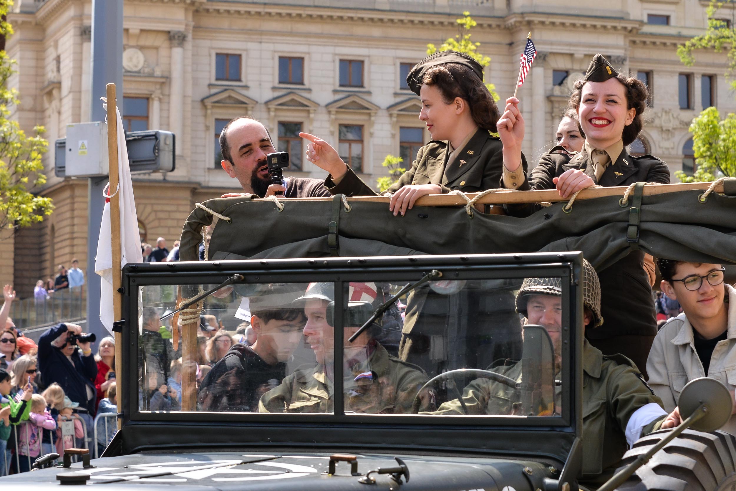 Slavnosti svobody 2023 - Convoy of Liberty (foto: M. Pecuch, 7.5.2023)