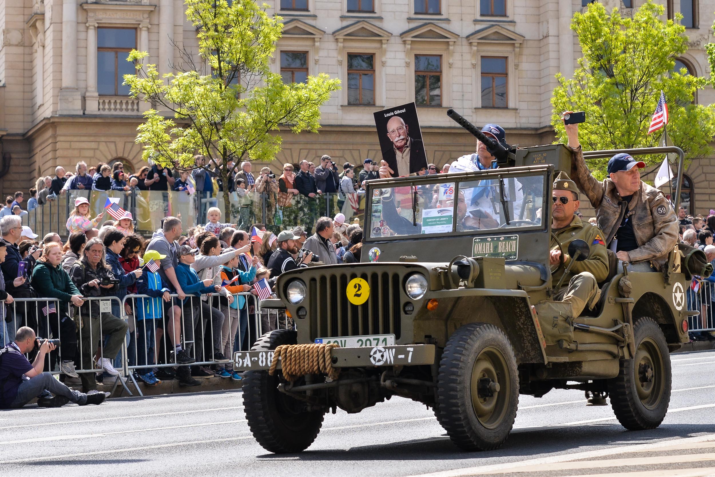 Slavnosti svobody 2023 - Convoy of Liberty (foto: M. Pecuch, 7.5.2023)