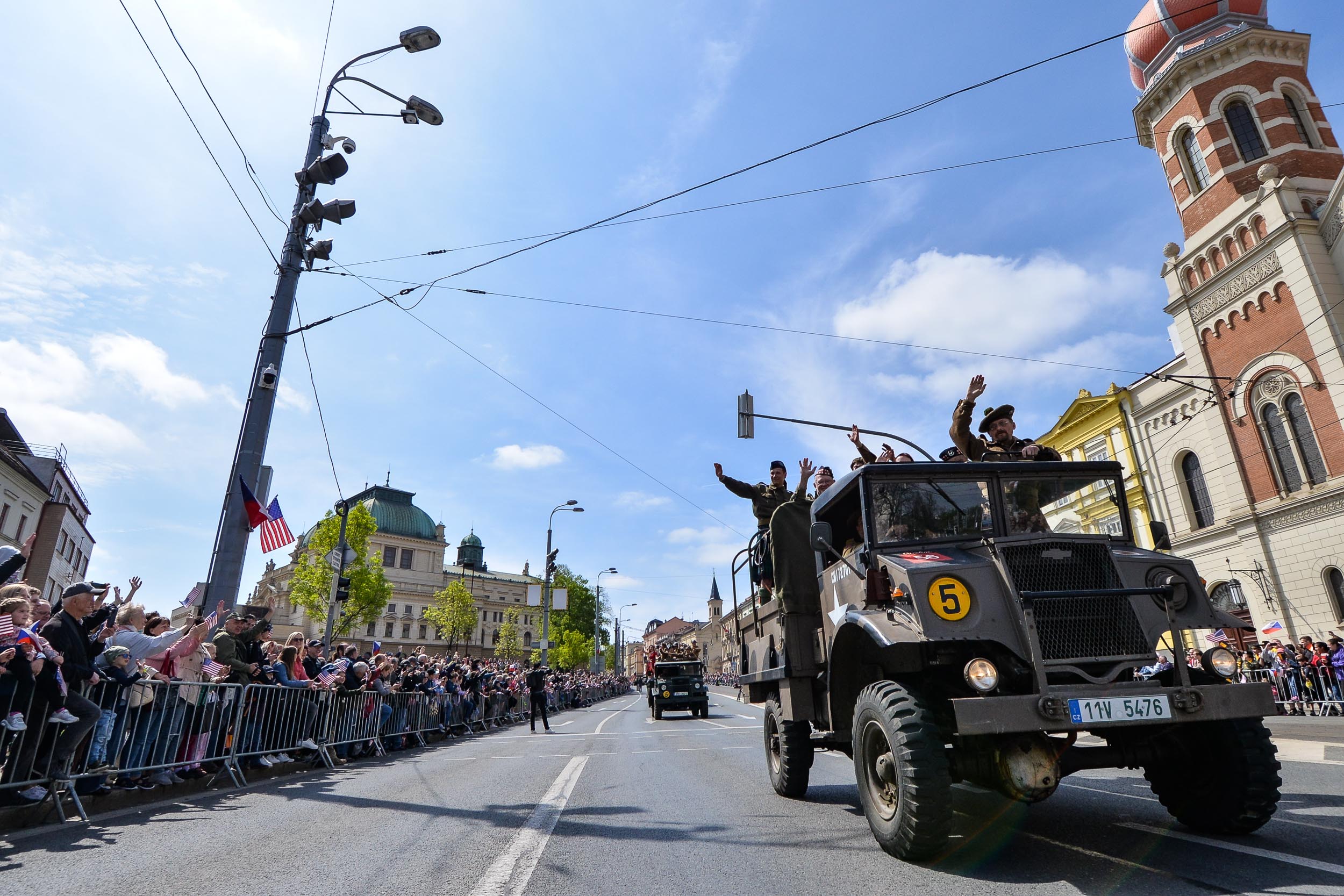 Slavnosti svobody 2023 - Convoy of Liberty (foto: M. Pecuch, 7.5.2023)