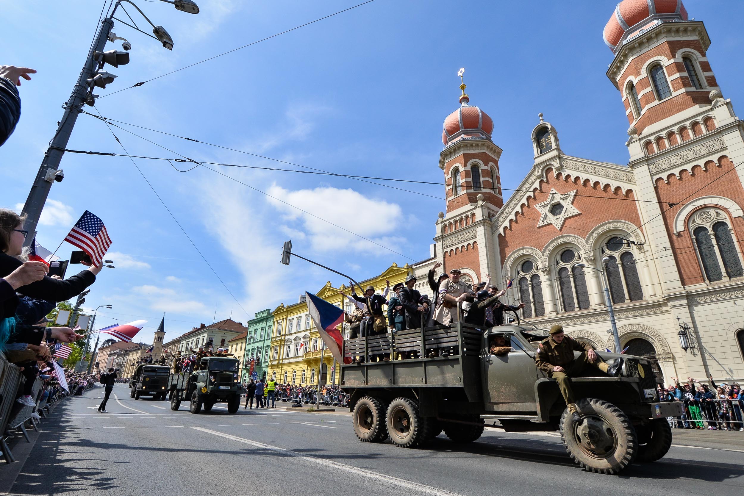 Slavnosti svobody 2023 - Convoy of Liberty (foto: M. Pecuch, 7.5.2023)