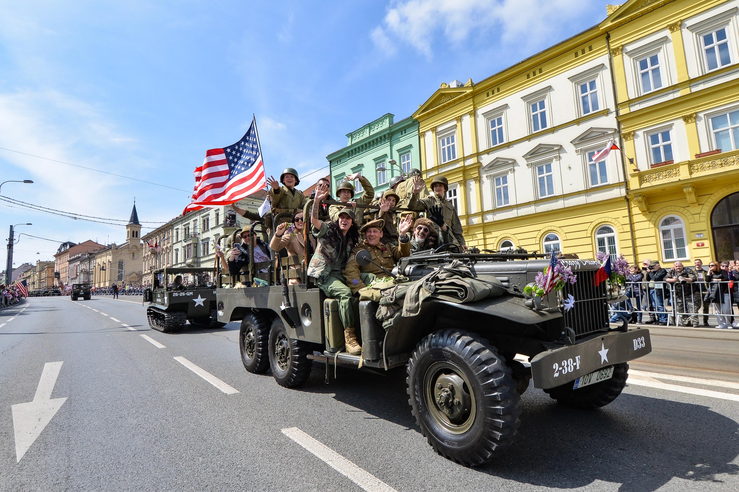 Slavnosti svobody 2023 - Convoy of Liberty (foto: M. Pecuch, 7.5.2023)