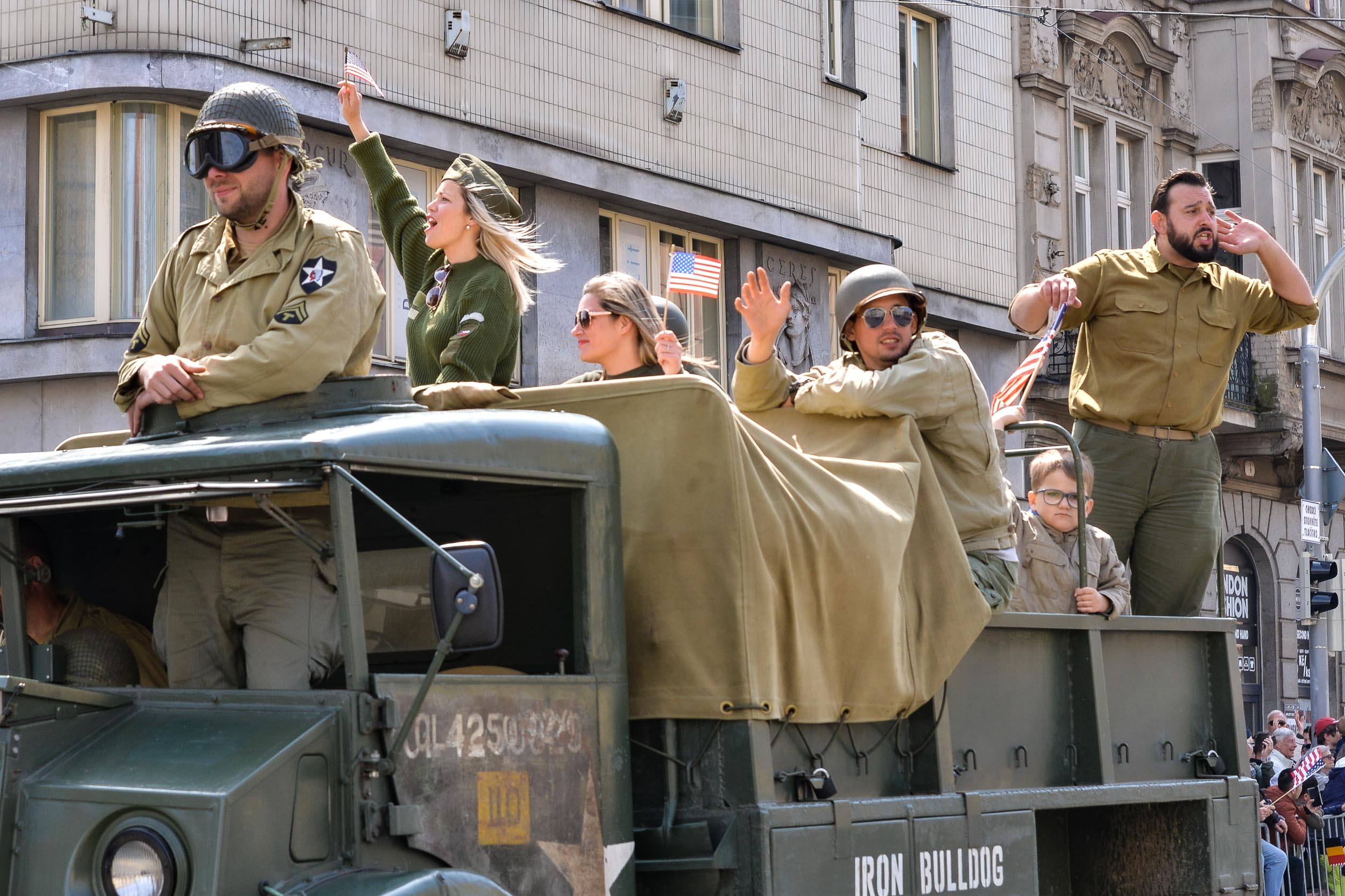 Slavnosti svobody 2023 - Convoy of Liberty (foto: M. Pecuch, 7.5.2023)