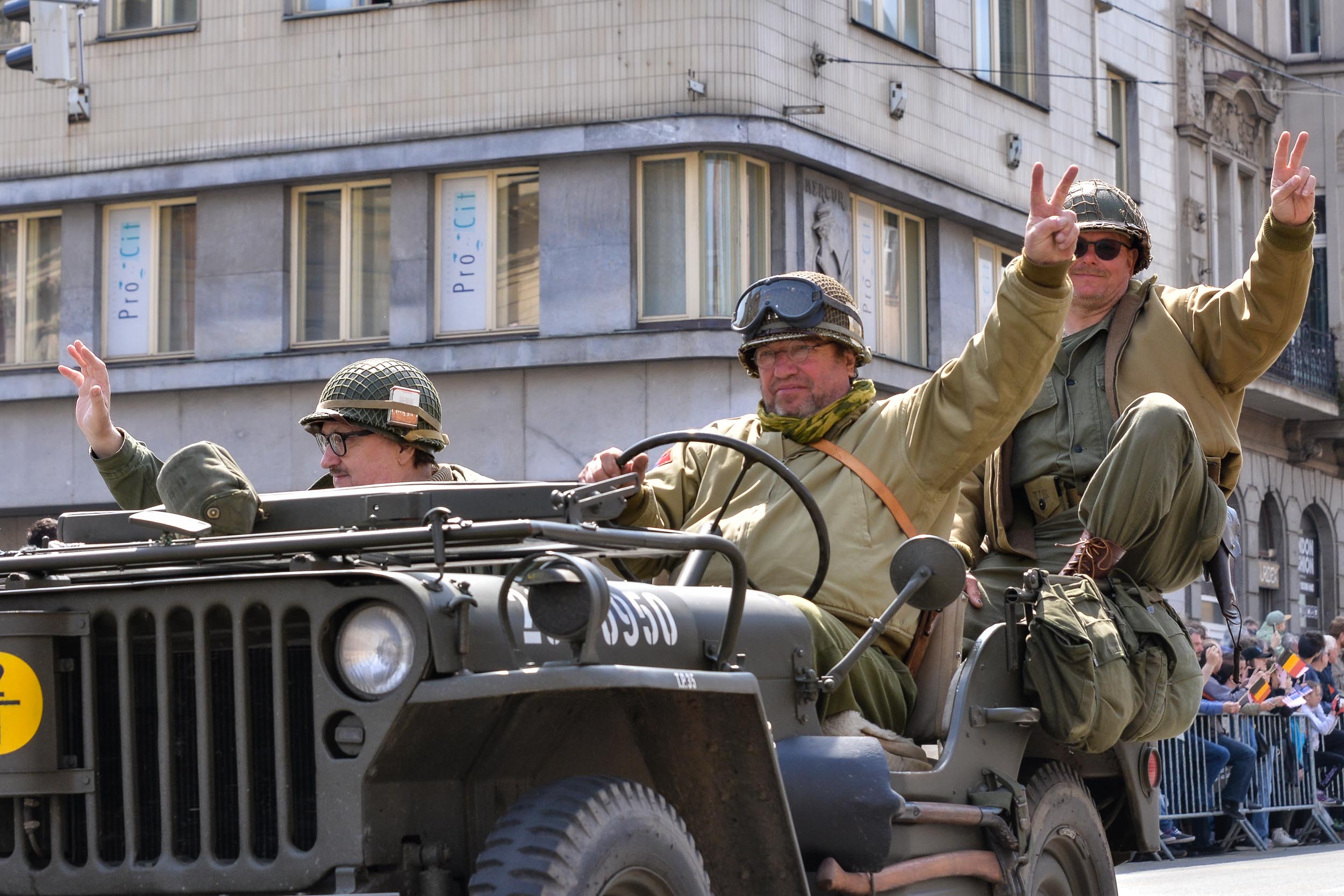 Slavnosti svobody 2023 - Convoy of Liberty (foto: M. Pecuch, 7.5.2023)