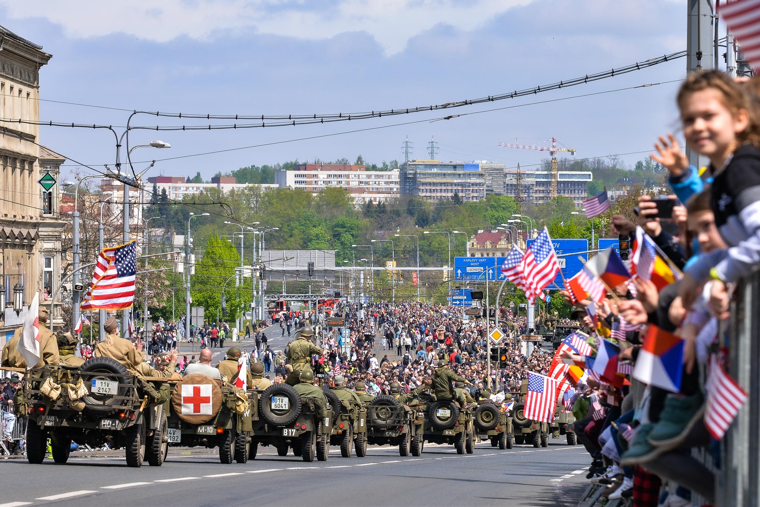 Slavnosti svobody 2023 - Convoy of Liberty (foto: M. Pecuch, 7.5.2023)