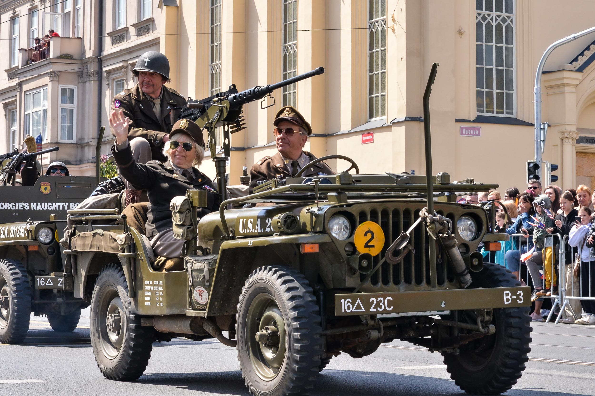 Slavnosti svobody 2023 - Convoy of Liberty (foto: M. Pecuch, 7.5.2023)