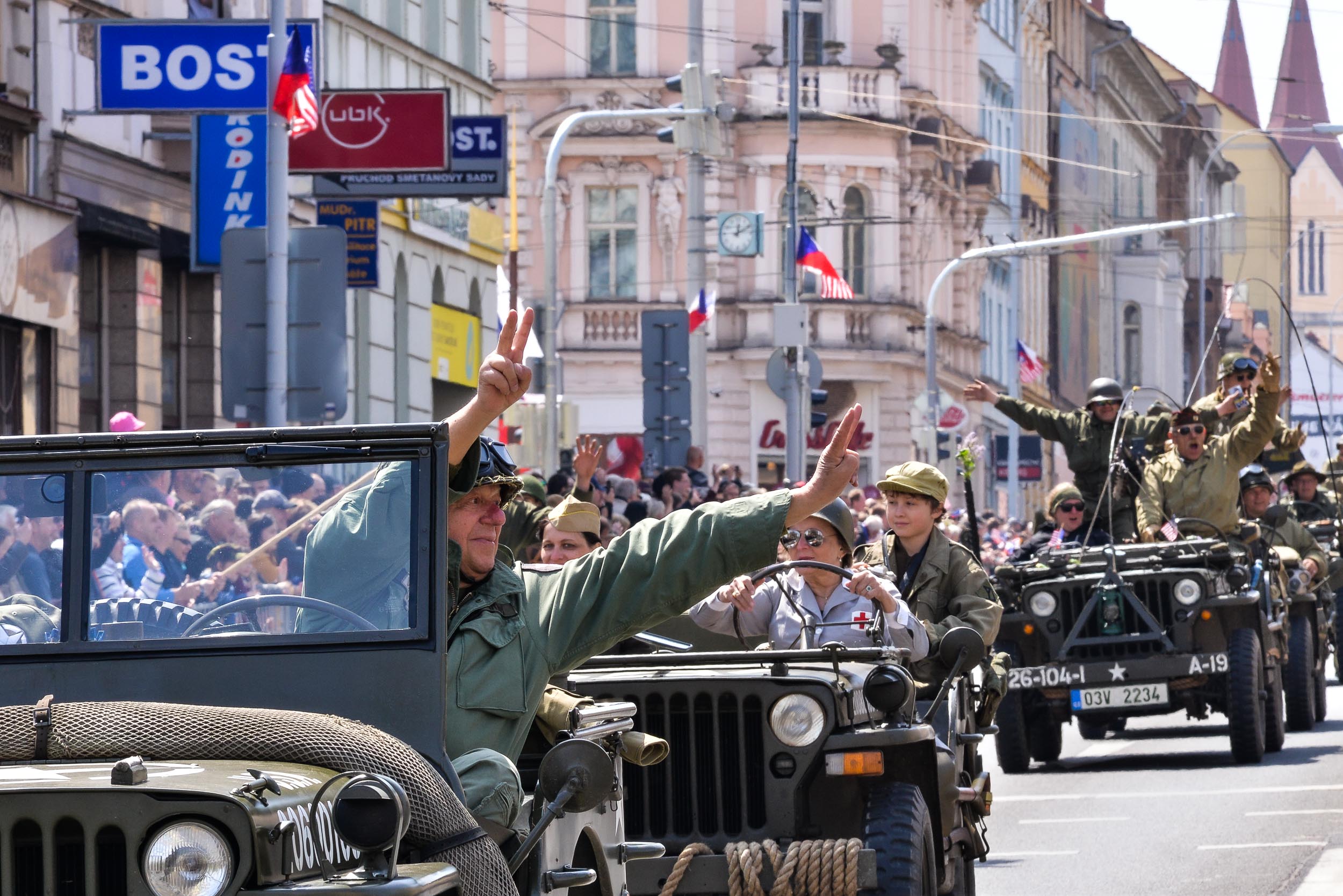 Slavnosti svobody 2023 - Convoy of Liberty (foto: M. Pecuch, 7.5.2023)