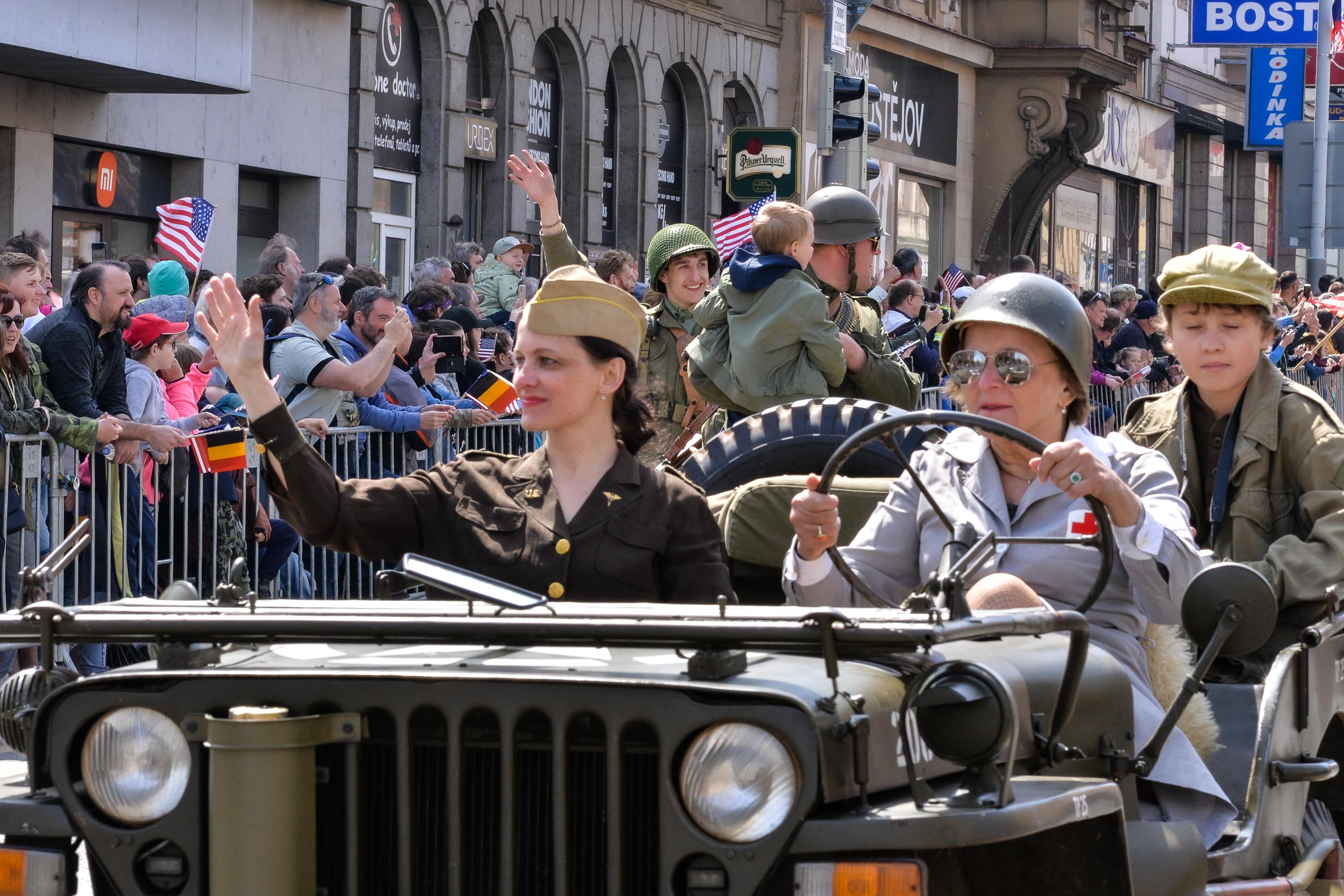 Slavnosti svobody 2023 - Convoy of Liberty (foto: M. Pecuch, 7.5.2023)