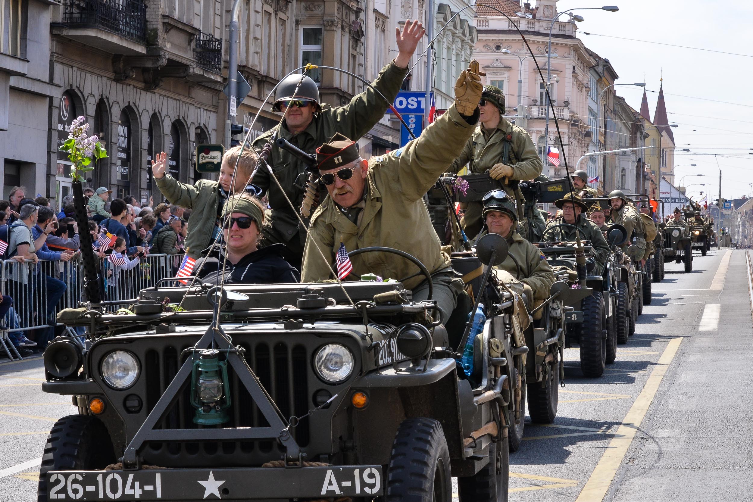 Slavnosti svobody 2023 - Convoy of Liberty (foto: M. Pecuch, 7.5.2023)