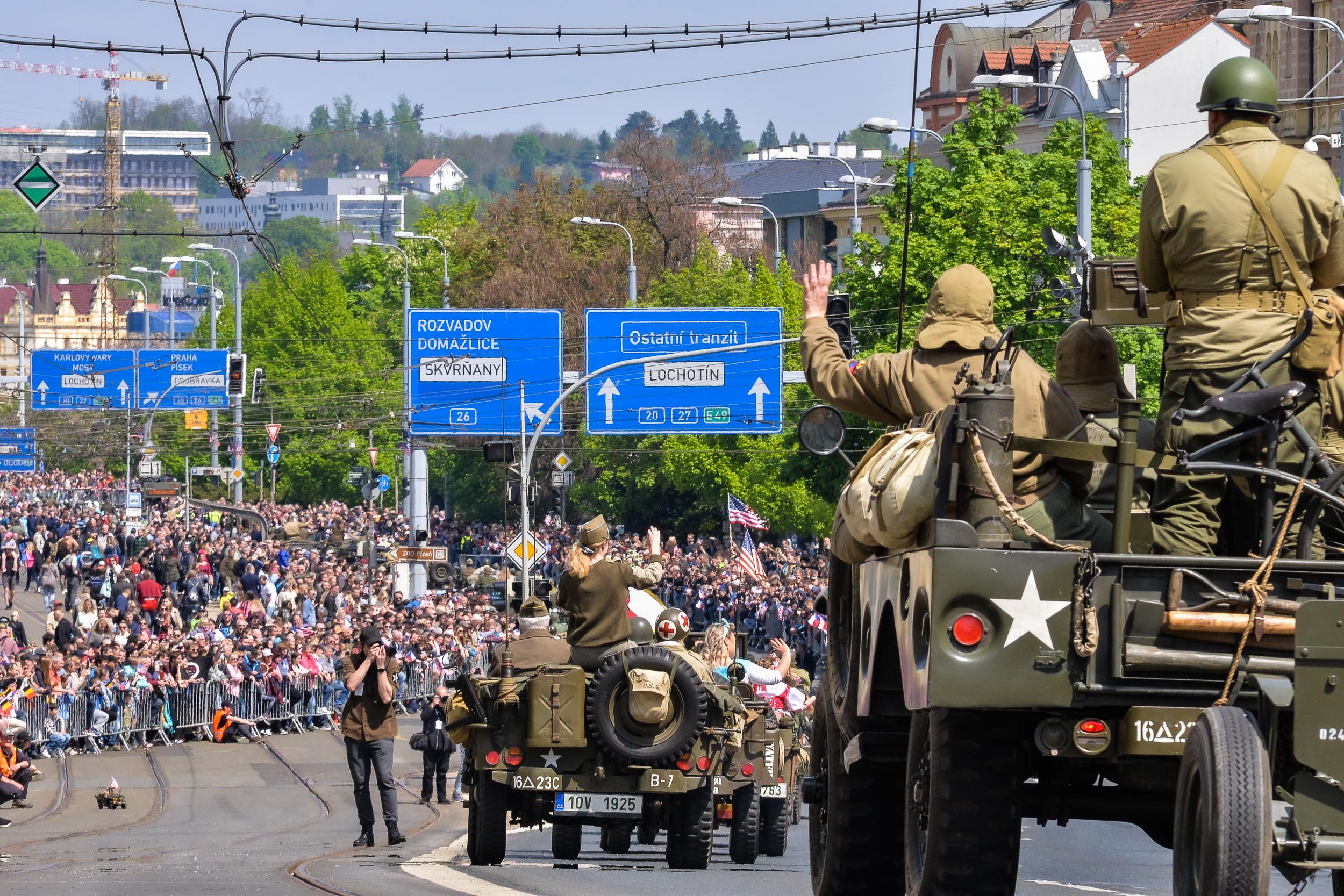 Slavnosti svobody 2023 - Convoy of Liberty (foto: M. Pecuch, 7.5.2023)