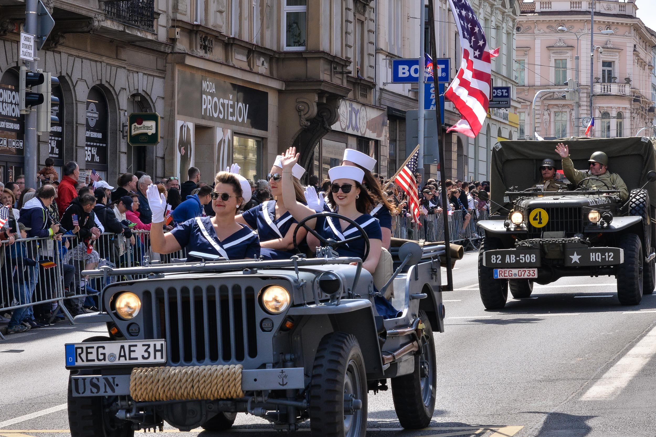 Slavnosti svobody 2023 - Convoy of Liberty (foto: M. Pecuch, 7.5.2023)