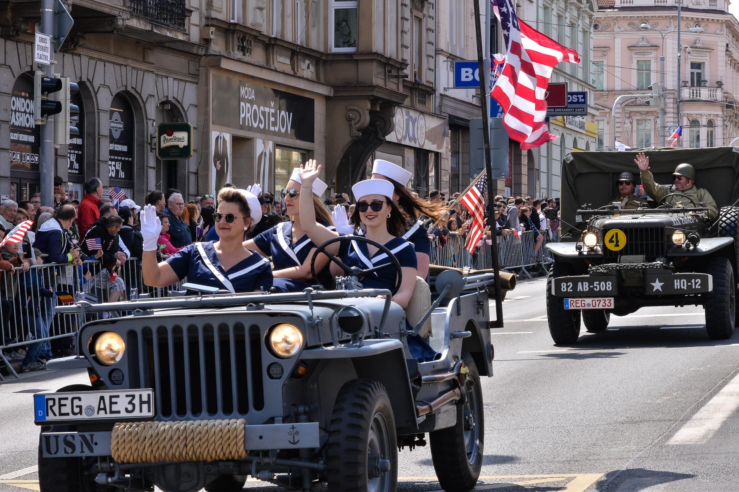 Slavnosti svobody 2023 - Convoy of Liberty (foto: M. Pecuch, 7.5.2023)