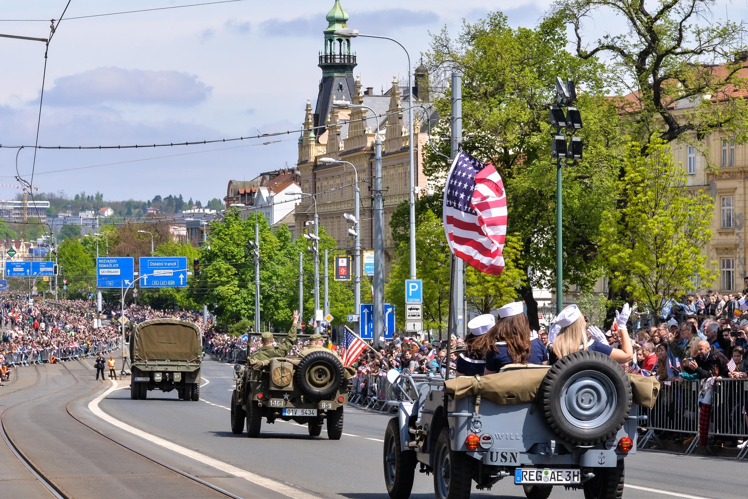 Slavnosti svobody 2023 - Convoy of Liberty (foto: M. Pecuch, 7.5.2023)