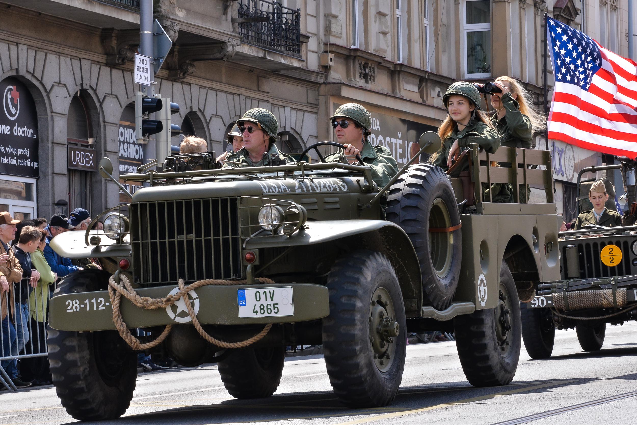 Slavnosti svobody 2023 - Convoy of Liberty (foto: M. Pecuch, 7.5.2023)