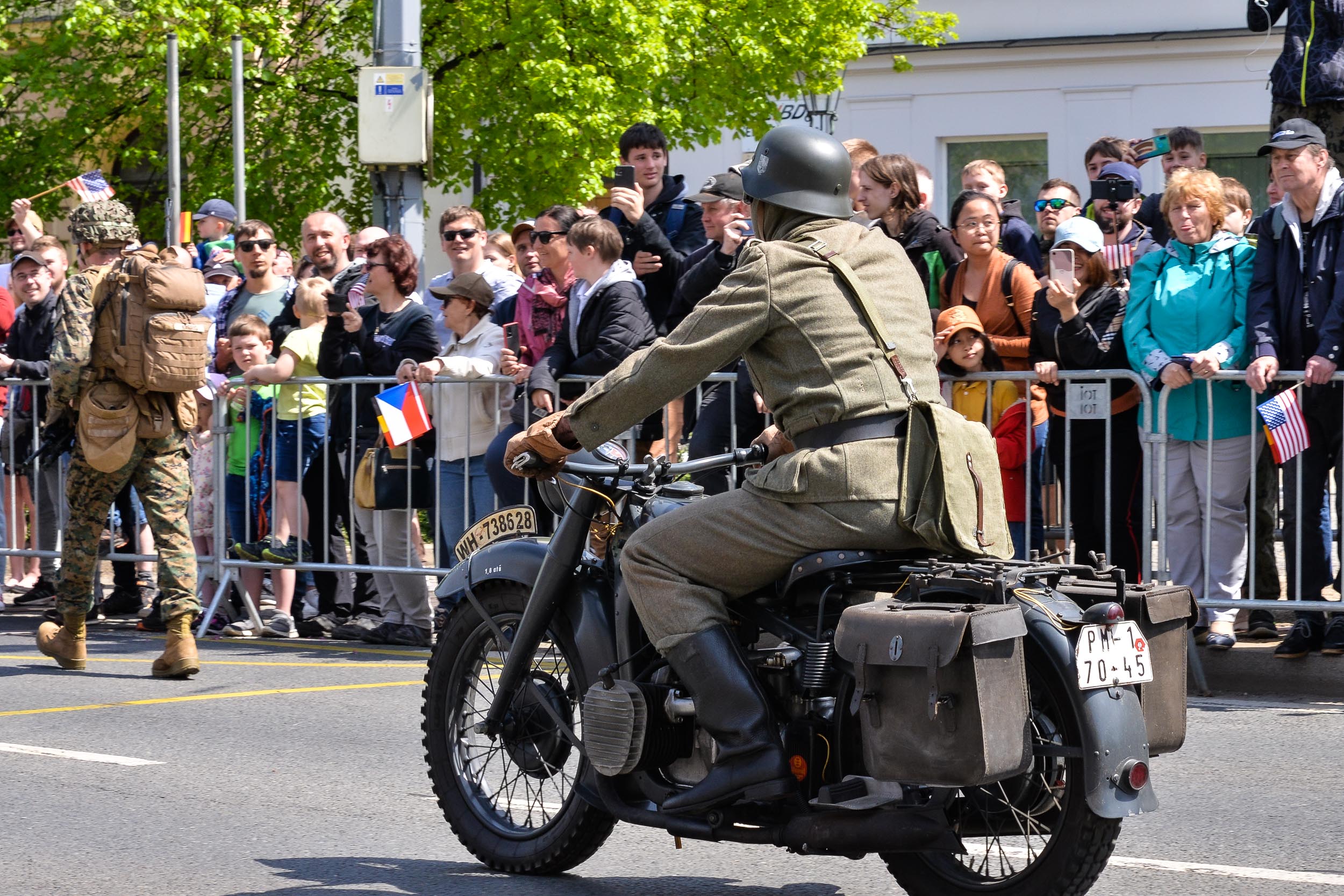 Slavnosti svobody 2023 - Convoy of Liberty (foto: M. Pecuch, 7.5.2023)