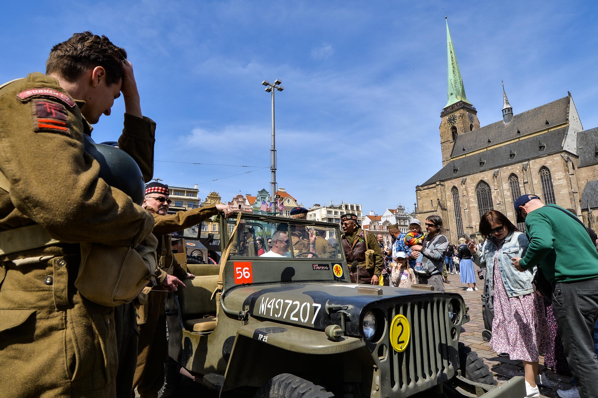 Slavnosti svobody 2023 - Convoy of Liberty (foto: M. Pecuch, 7.5.2023)