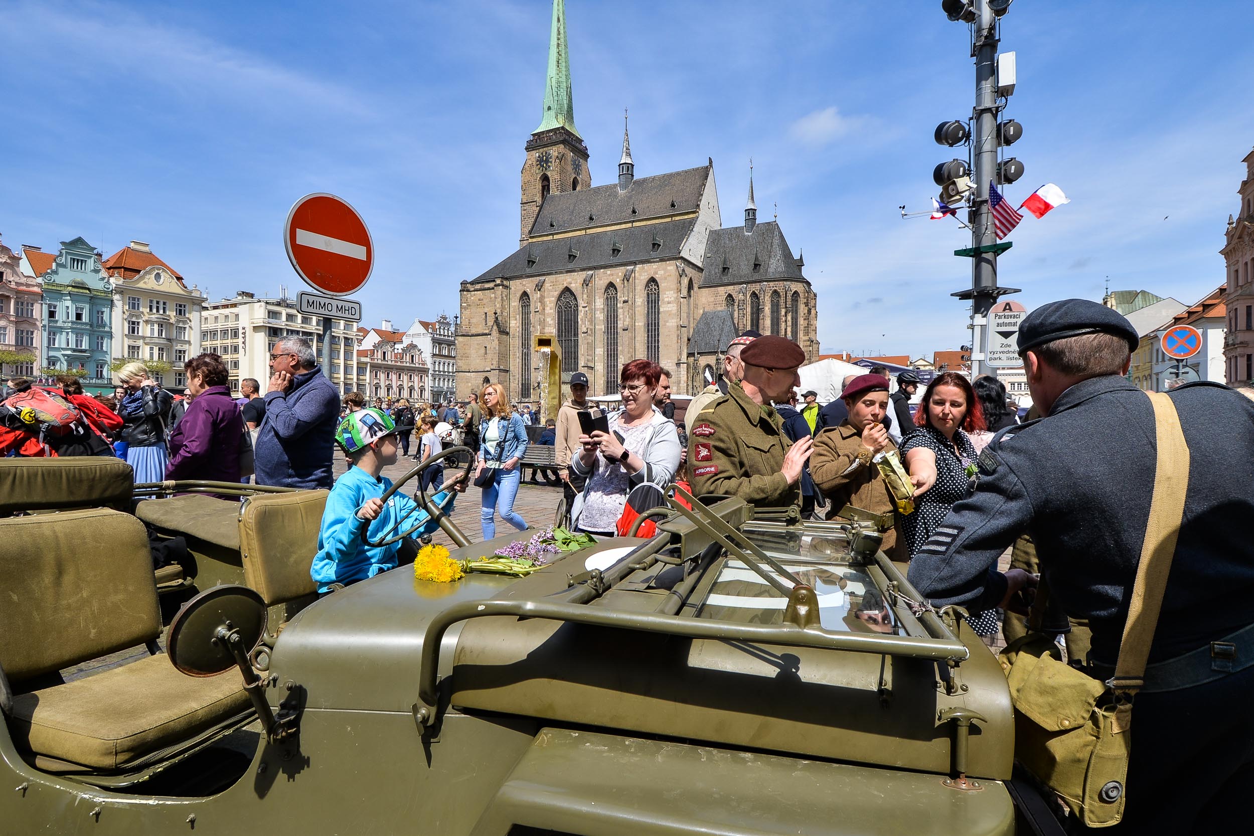 Slavnosti svobody 2023 - Convoy of Liberty (foto: M. Pecuch, 7.5.2023)
