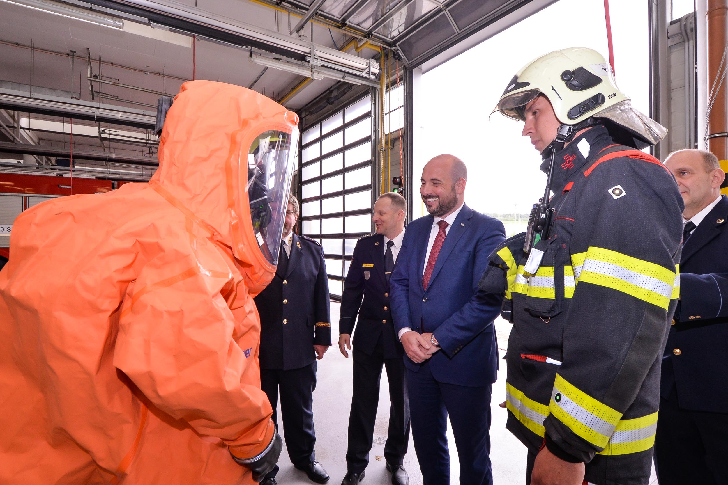 Nová technika pro hasiče Plzeňského kraje (foto: M. Pecuch, 10.5.2023)