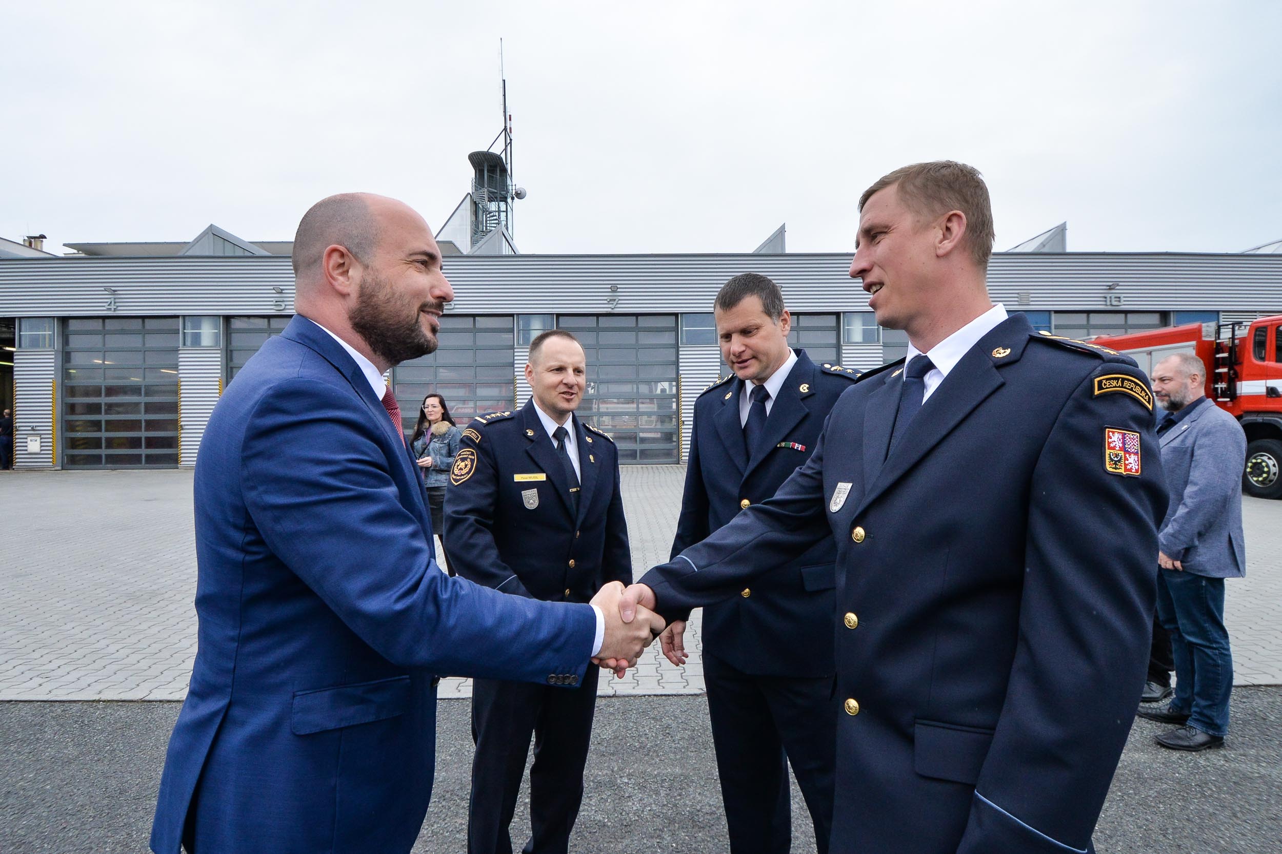 Nová technika pro hasiče Plzeňského kraje (foto: M. Pecuch, 10.5.2023)