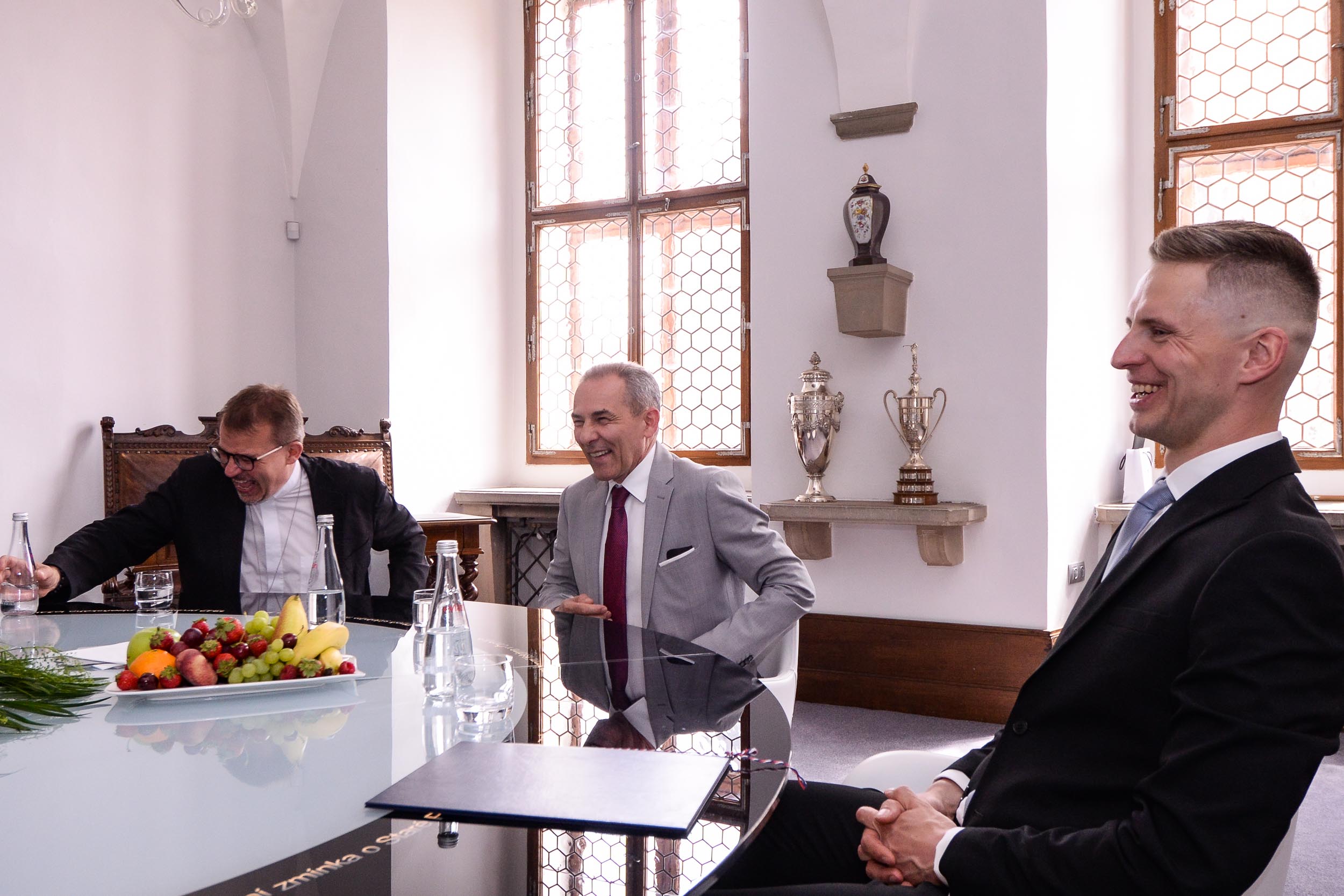 Cenu 1. června získal novinář, diplomat a disident Luboš Dobrovský in memoriam (foto: M. Pecuch, 1.6.2023)