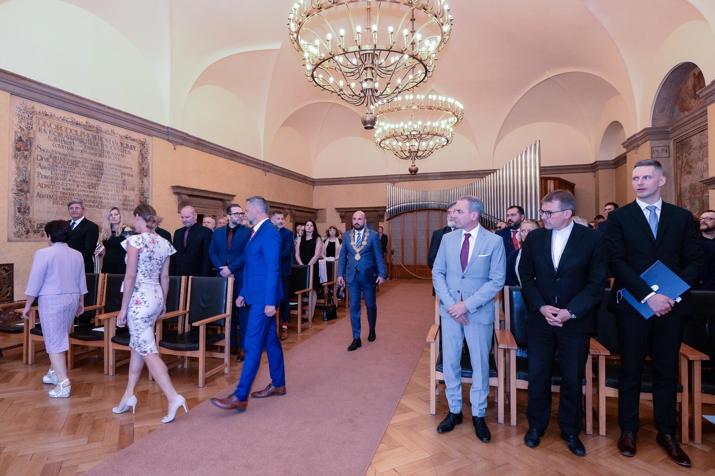 Cenu 1. června získal novinář, diplomat a disident Luboš Dobrovský in memoriam (foto: M. Pecuch, 1.6.2023)