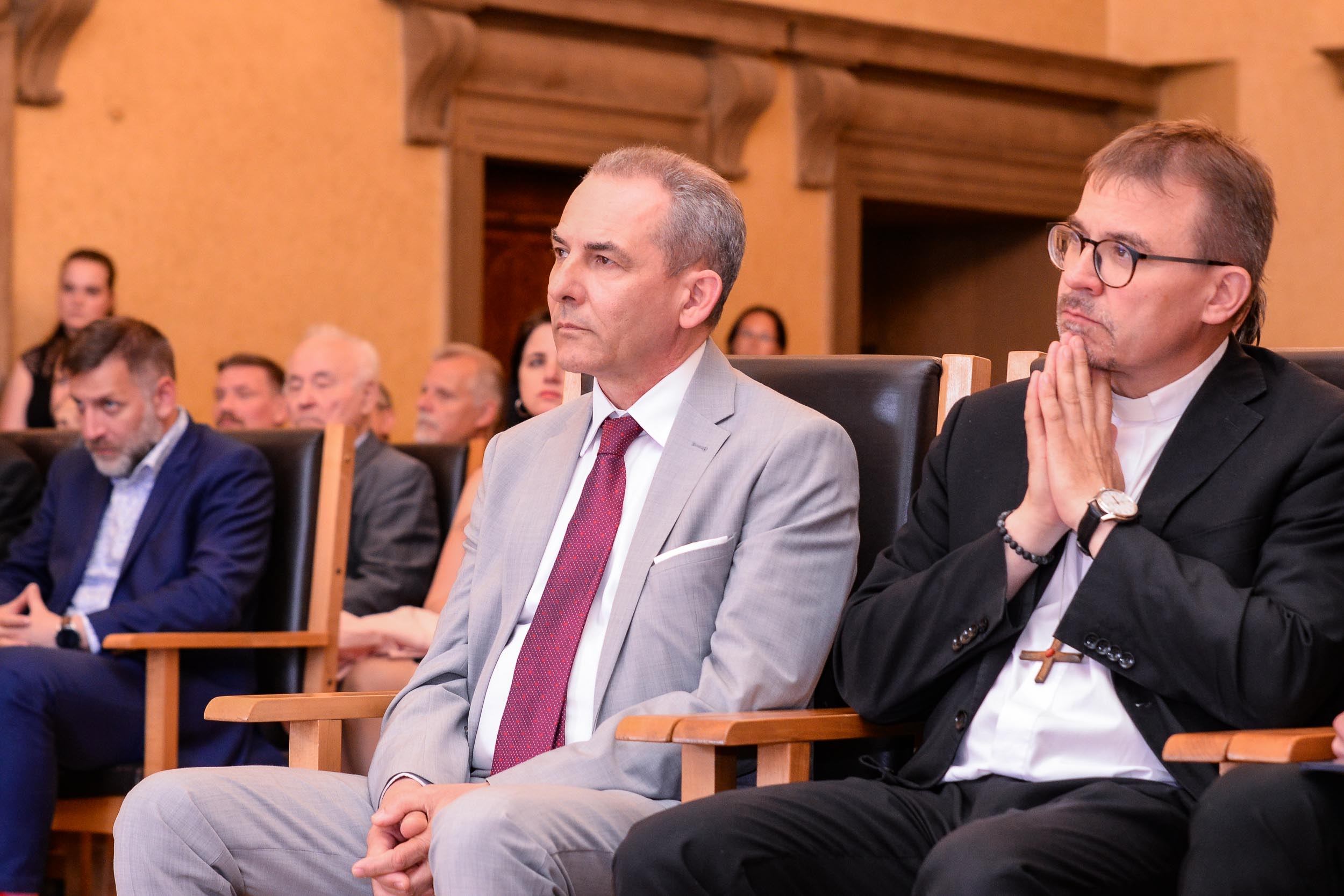 Cenu 1. června získal novinář, diplomat a disident Luboš Dobrovský in memoriam (foto: M. Pecuch, 1.6.2023)